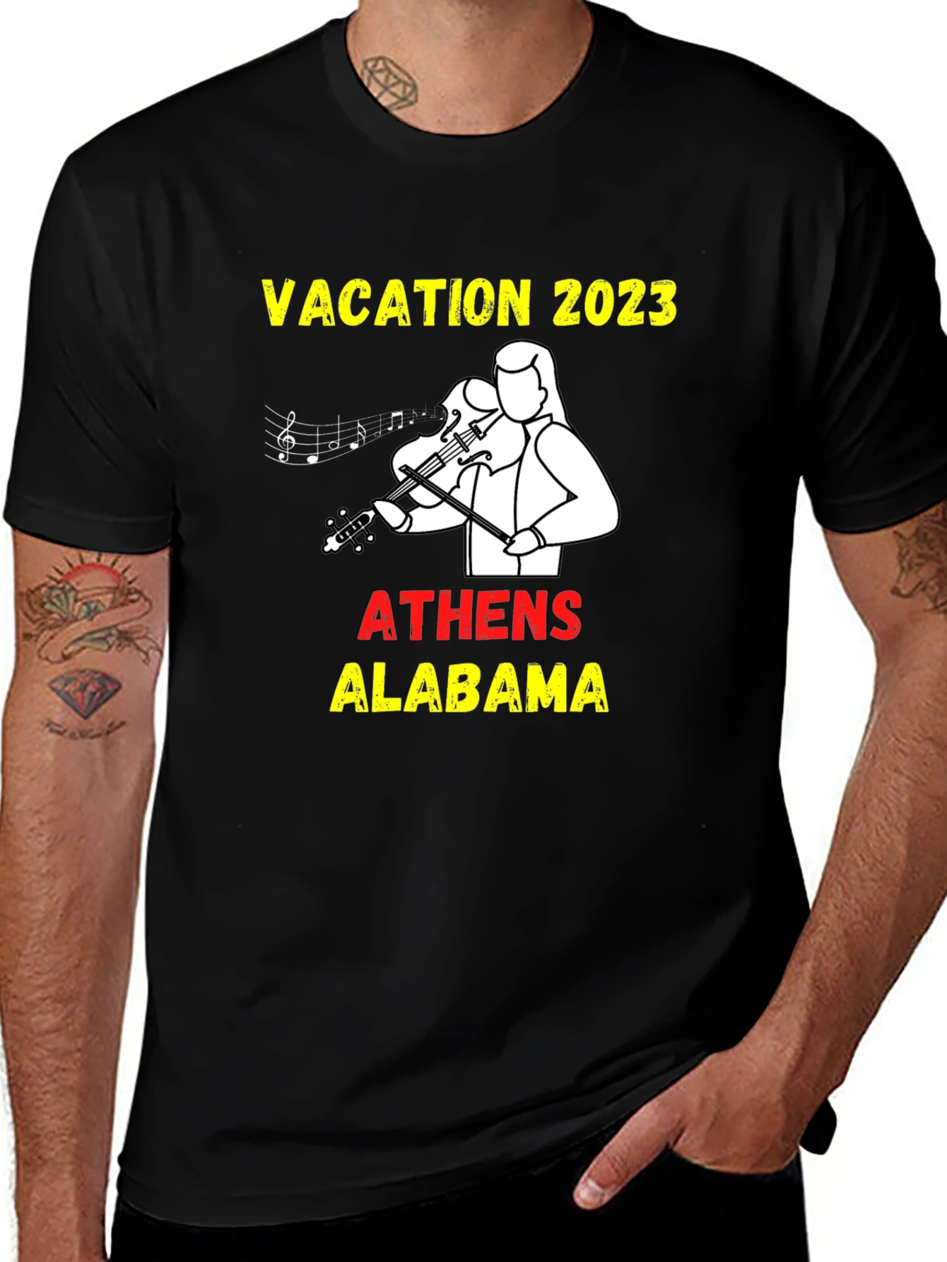 Variant 5 of Vacation 2023 Athens Alabama T-Shirt