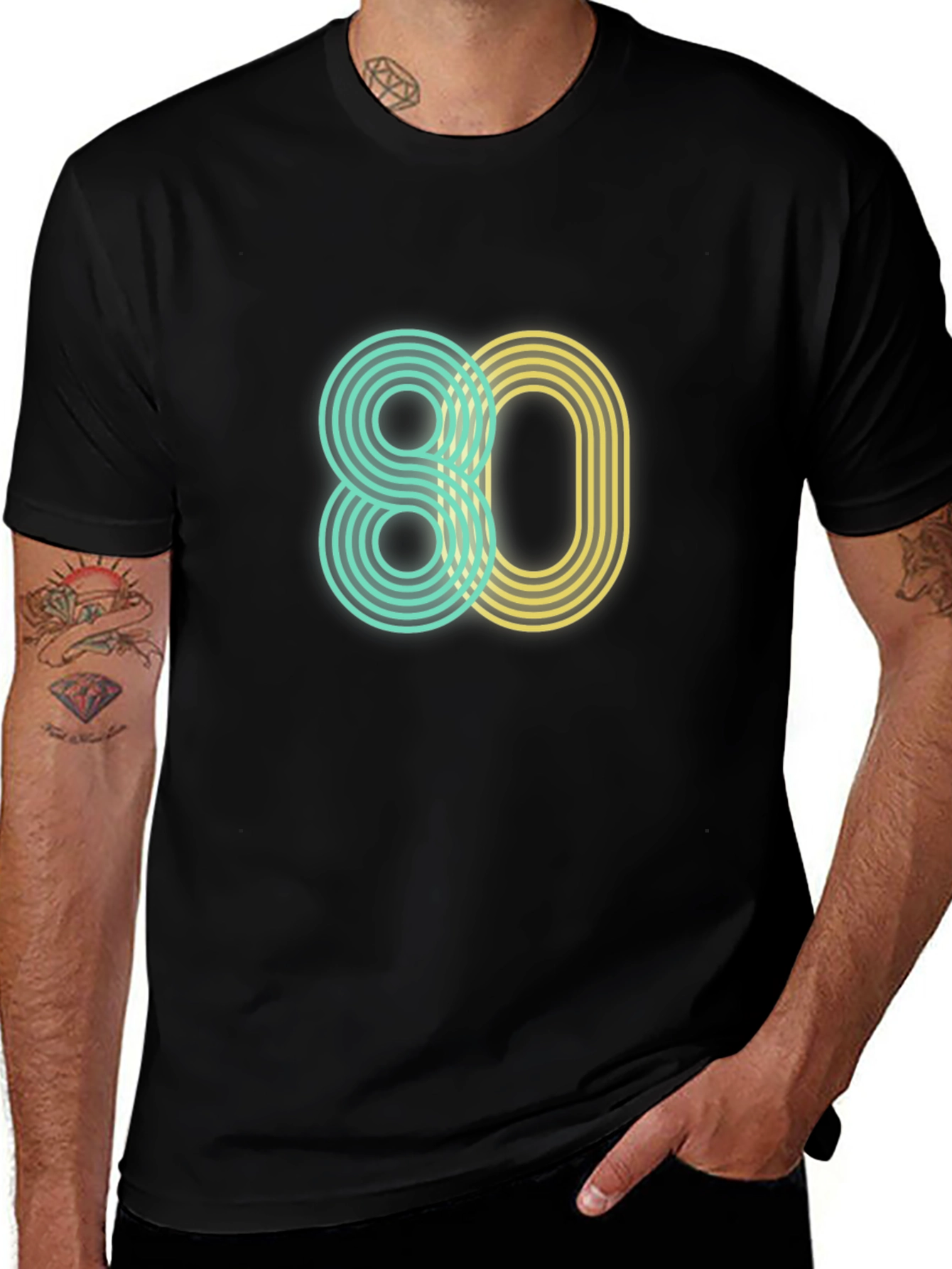 Variant 3 of Retro 80's T-Shirt - Stylish Nostalgia