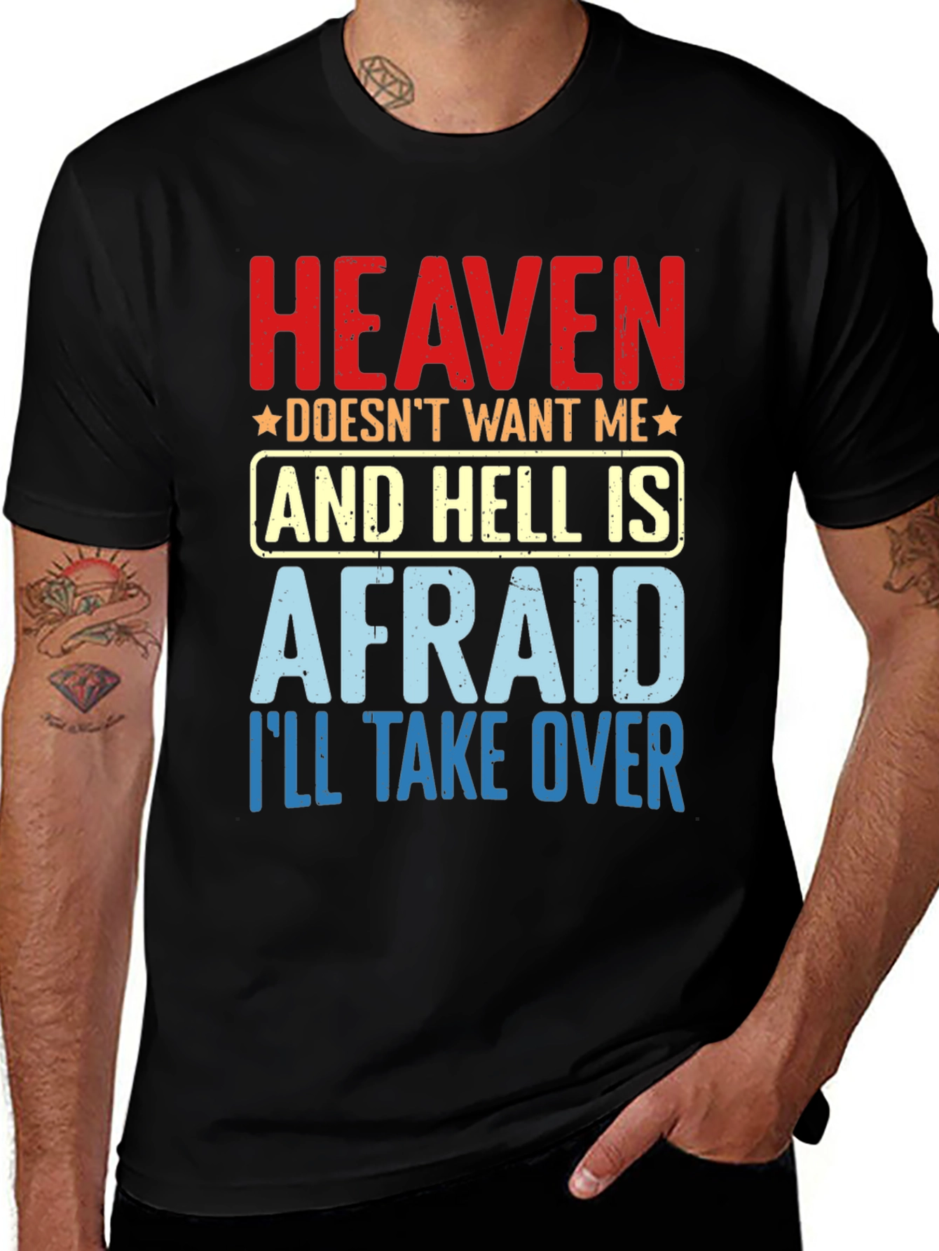 Variant 6 of Heaven Doesn't Want Me T-Shirt