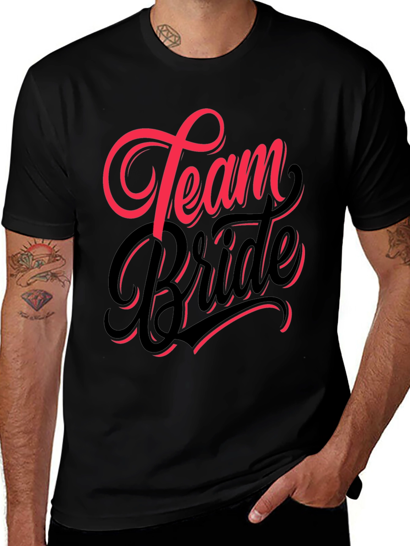 Team Bride Graphic Tee - Bachelorette Party Shirt