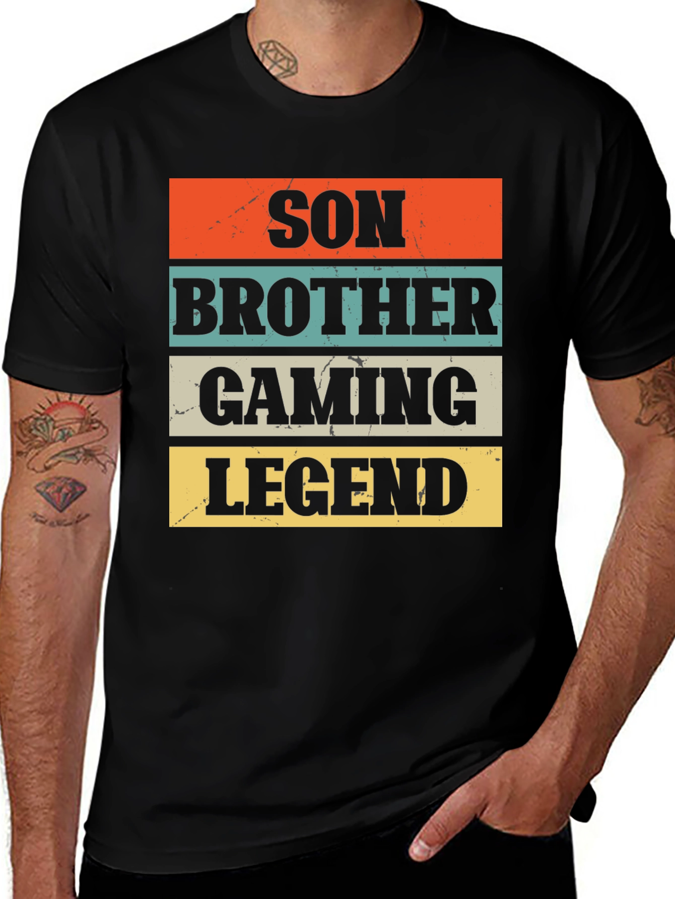 Variant 27 of Son Brother Gaming Legend Graphic Tee