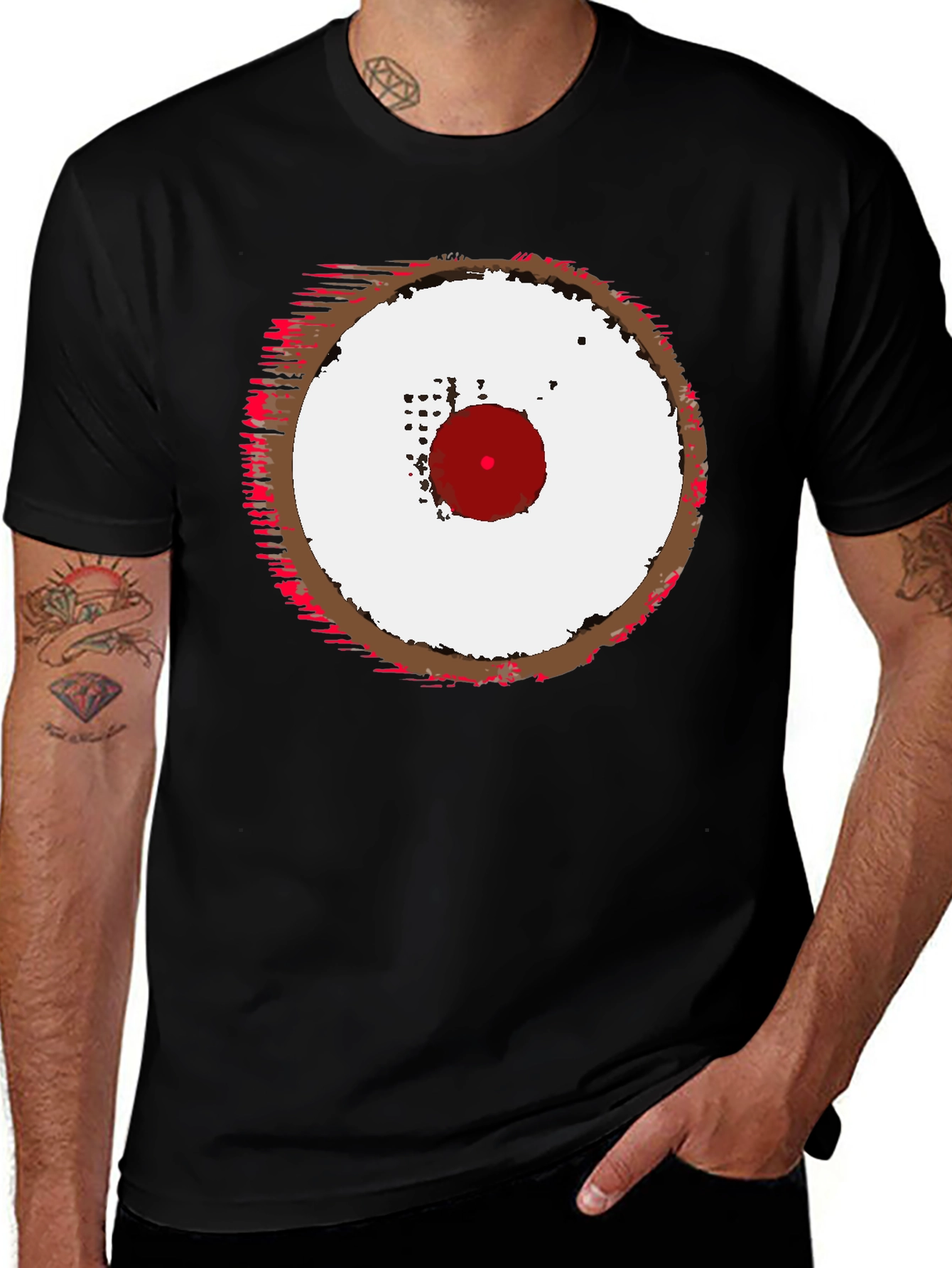 Variant 14 of Target Graphic Tee - Modern Grunge Style