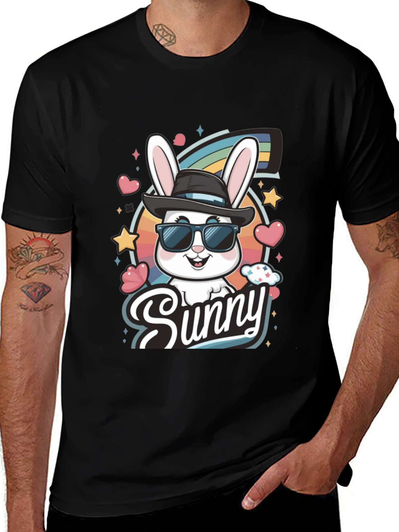 Variant 30 of Sunny Bunny Graphic T-Shirt