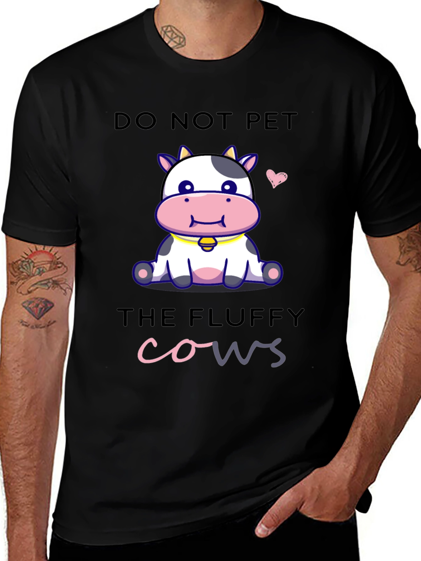 Variant 13 of Do Not Pet the Fluffy Cows T-Shirt