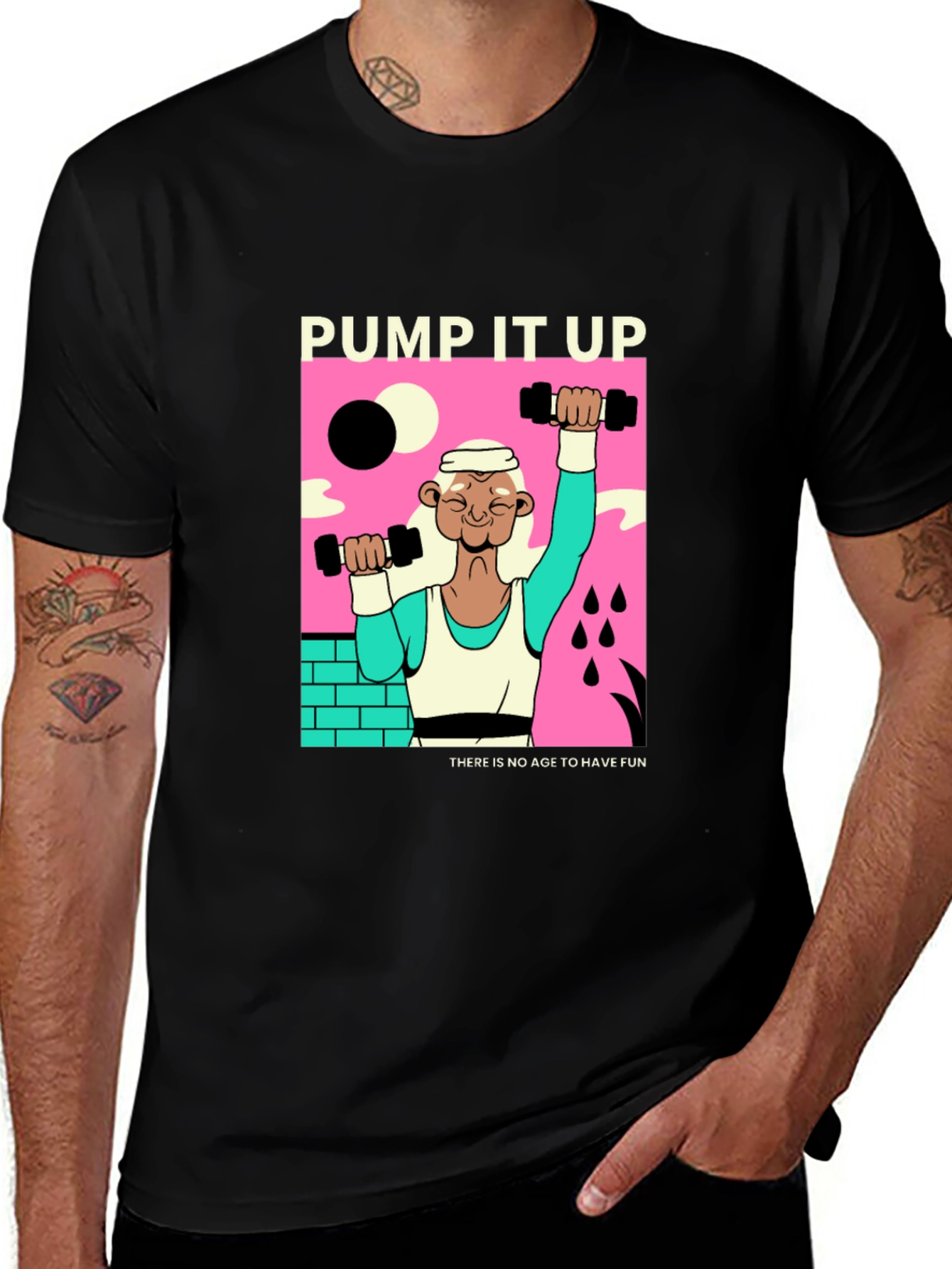 Variant 30 of Pump It Up Graphic Tee