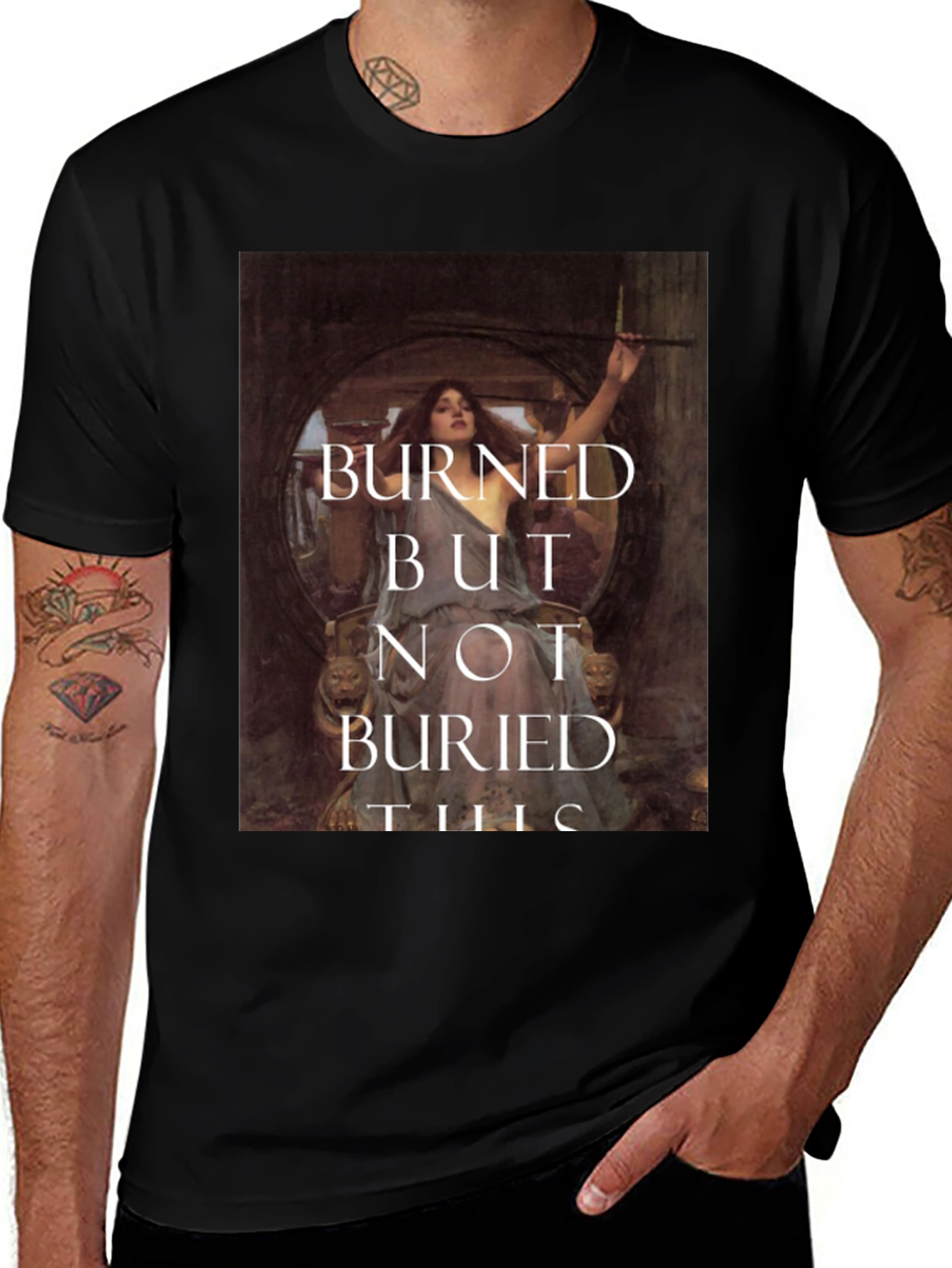 Variant 15 of Burned But Not Buried T-Shirt
