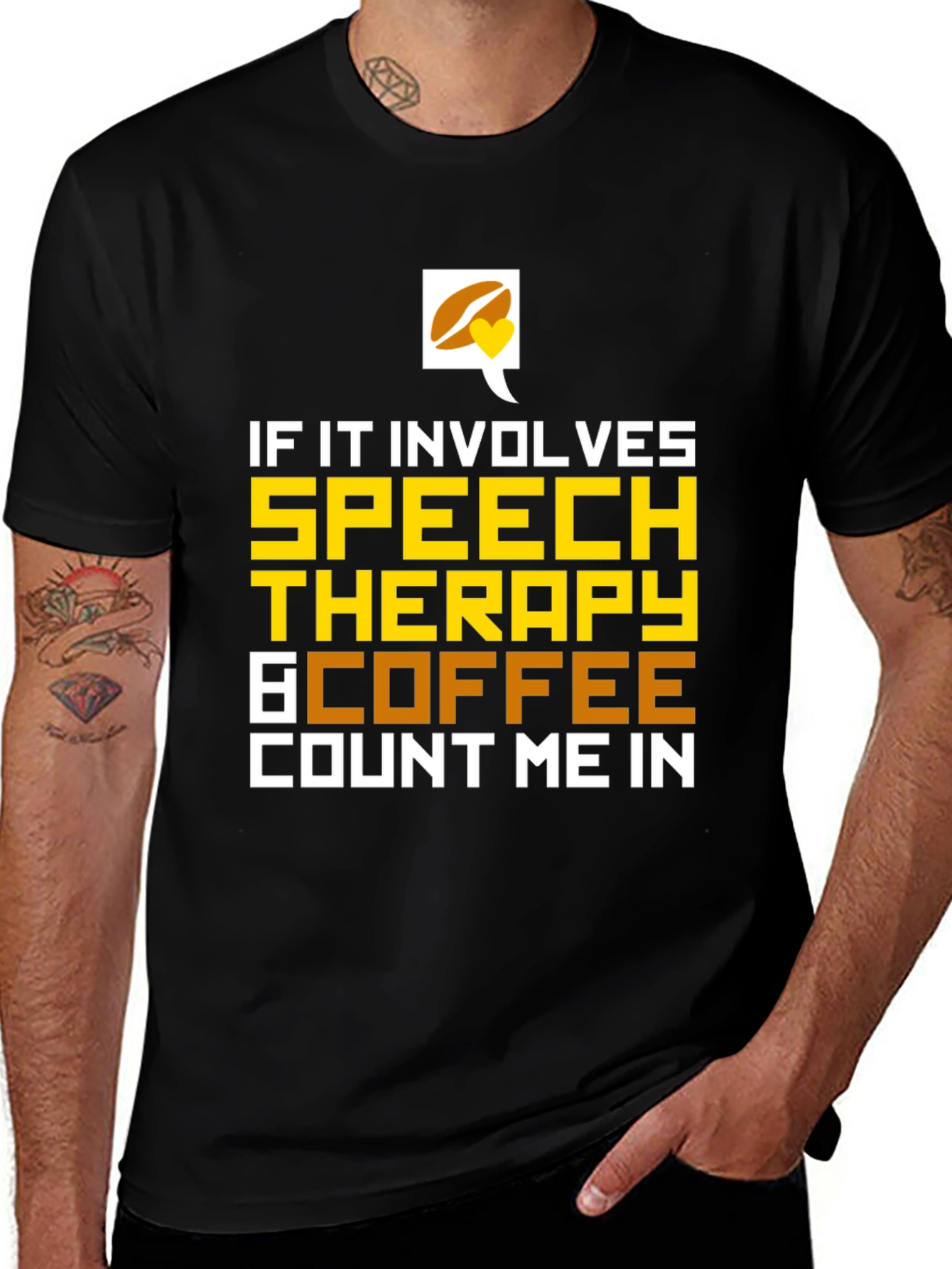 Variant 5 of Speech Therapy & Coffee T-Shirt