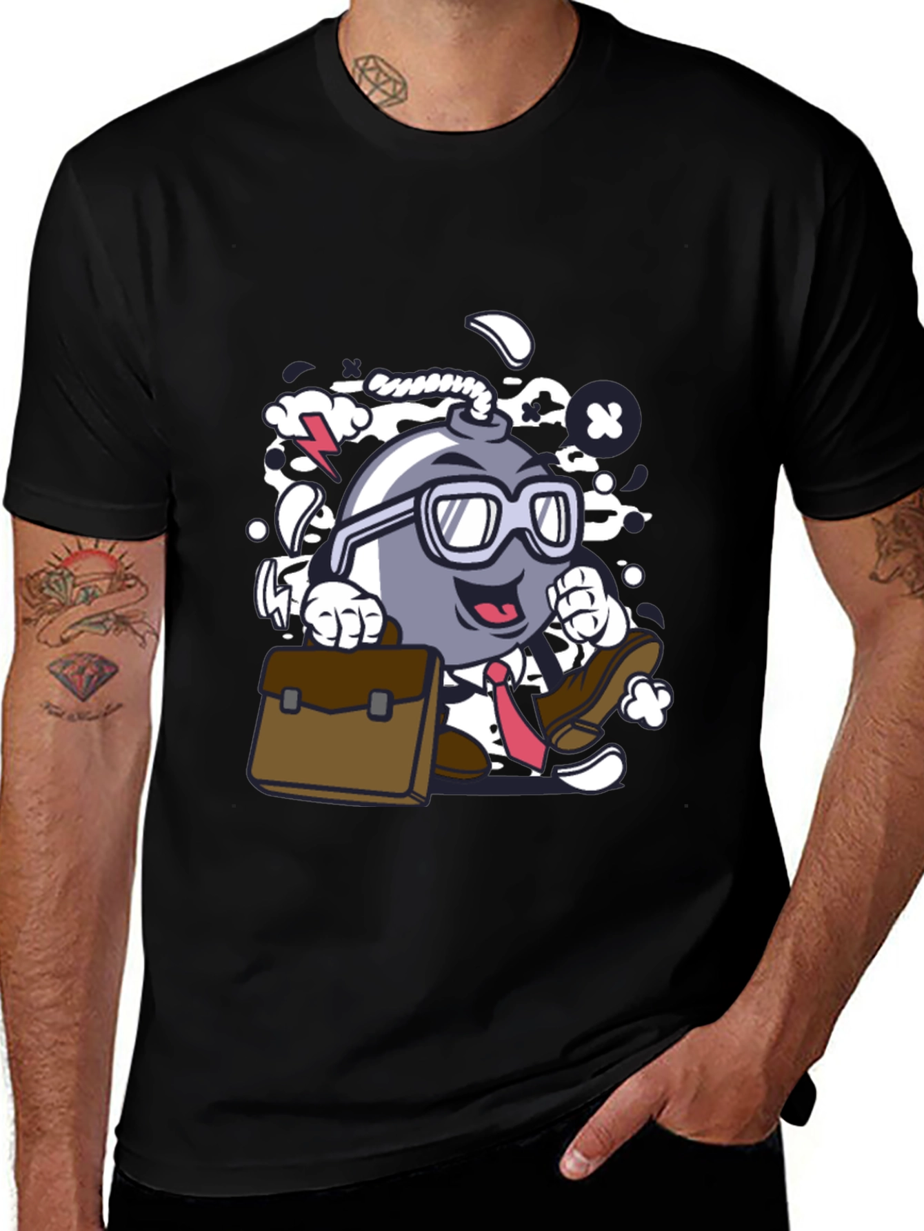 Variant 27 of Business Bomb Graphic T-Shirt