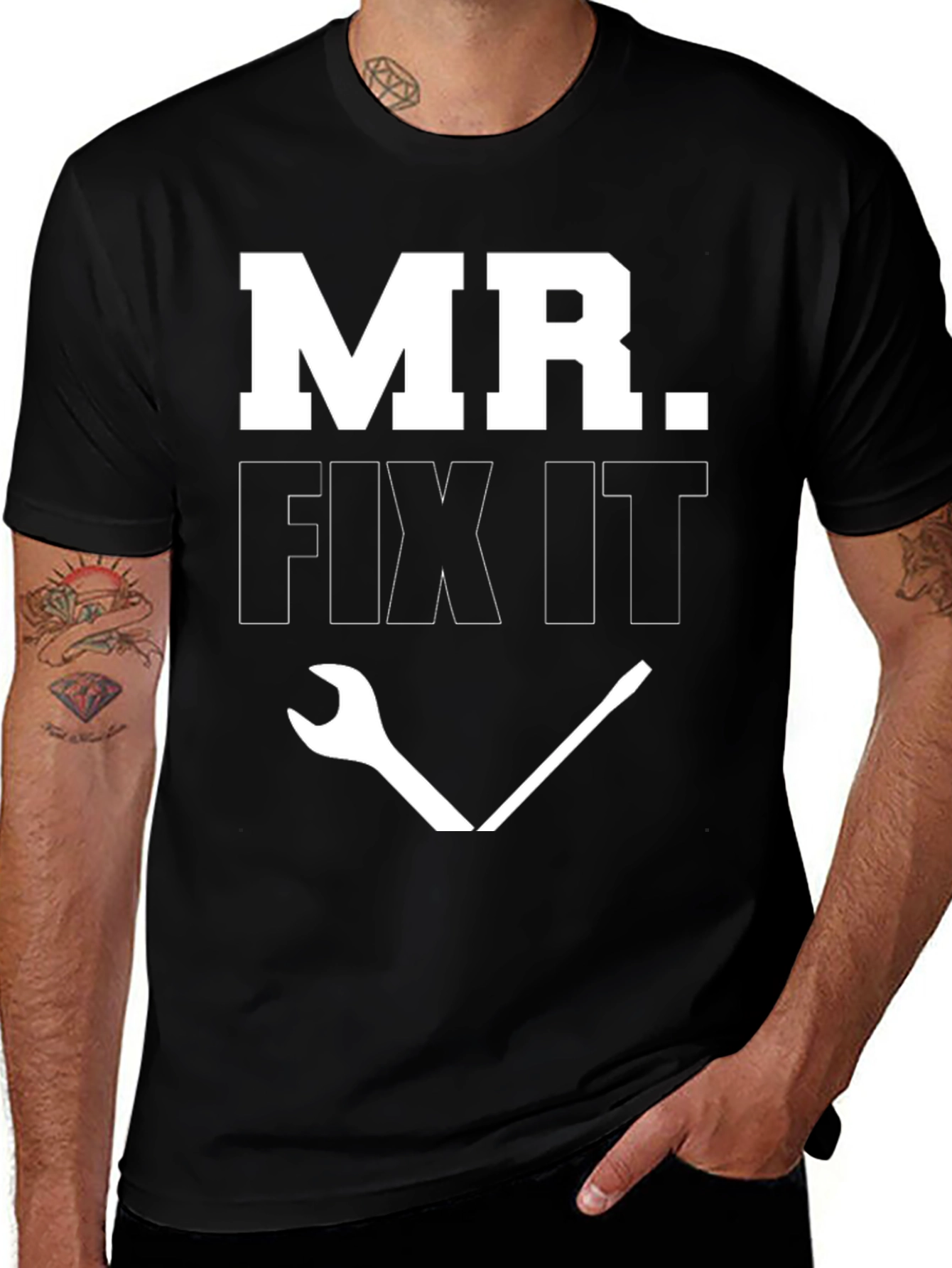 Mr. Fix It Graphic Tee - Handyman Gift