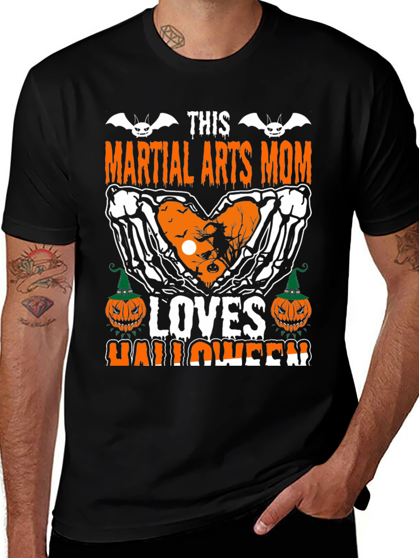 Variant 29 of Martial Arts Mom Halloween T-Shirt