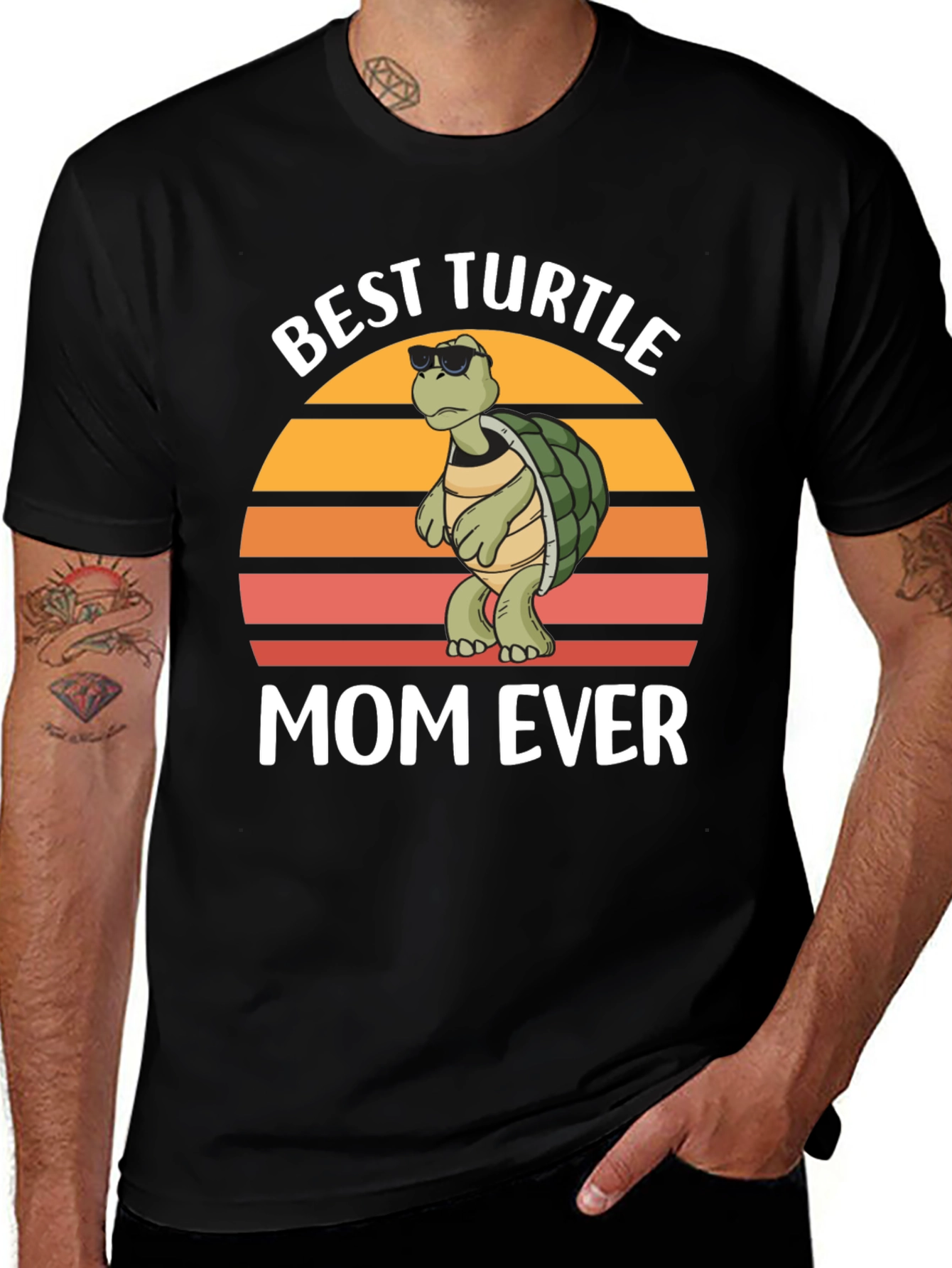 Variant 15 of Best Turtle Mom Ever T-Shirt
