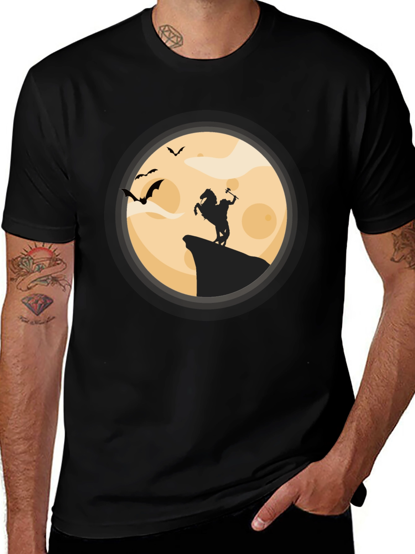 Variant 13 of Headless Horseman Graphic Tee