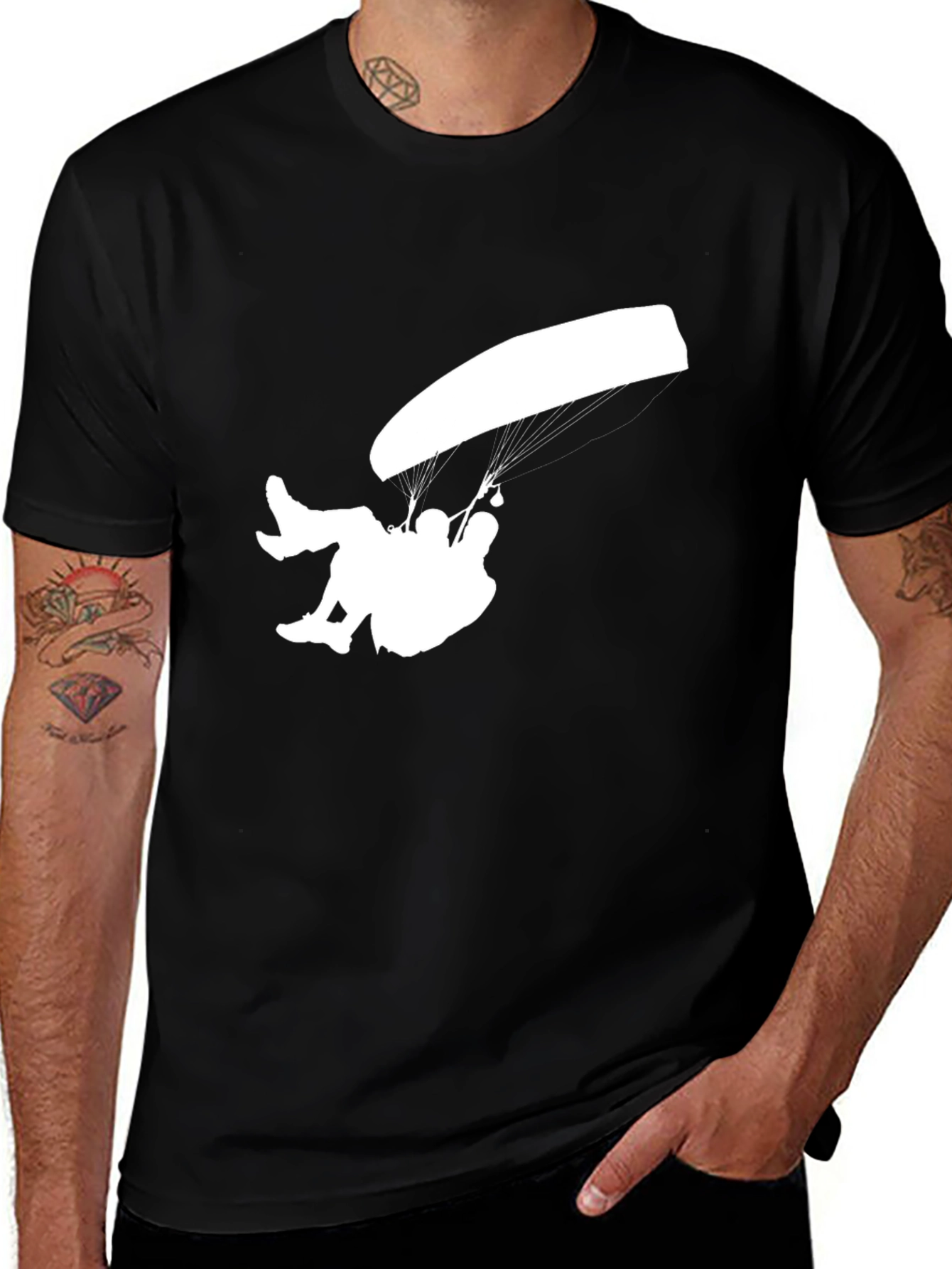 Variant 13 of Paragliding Graphic Tee - Adventure Seeker T-Shirt