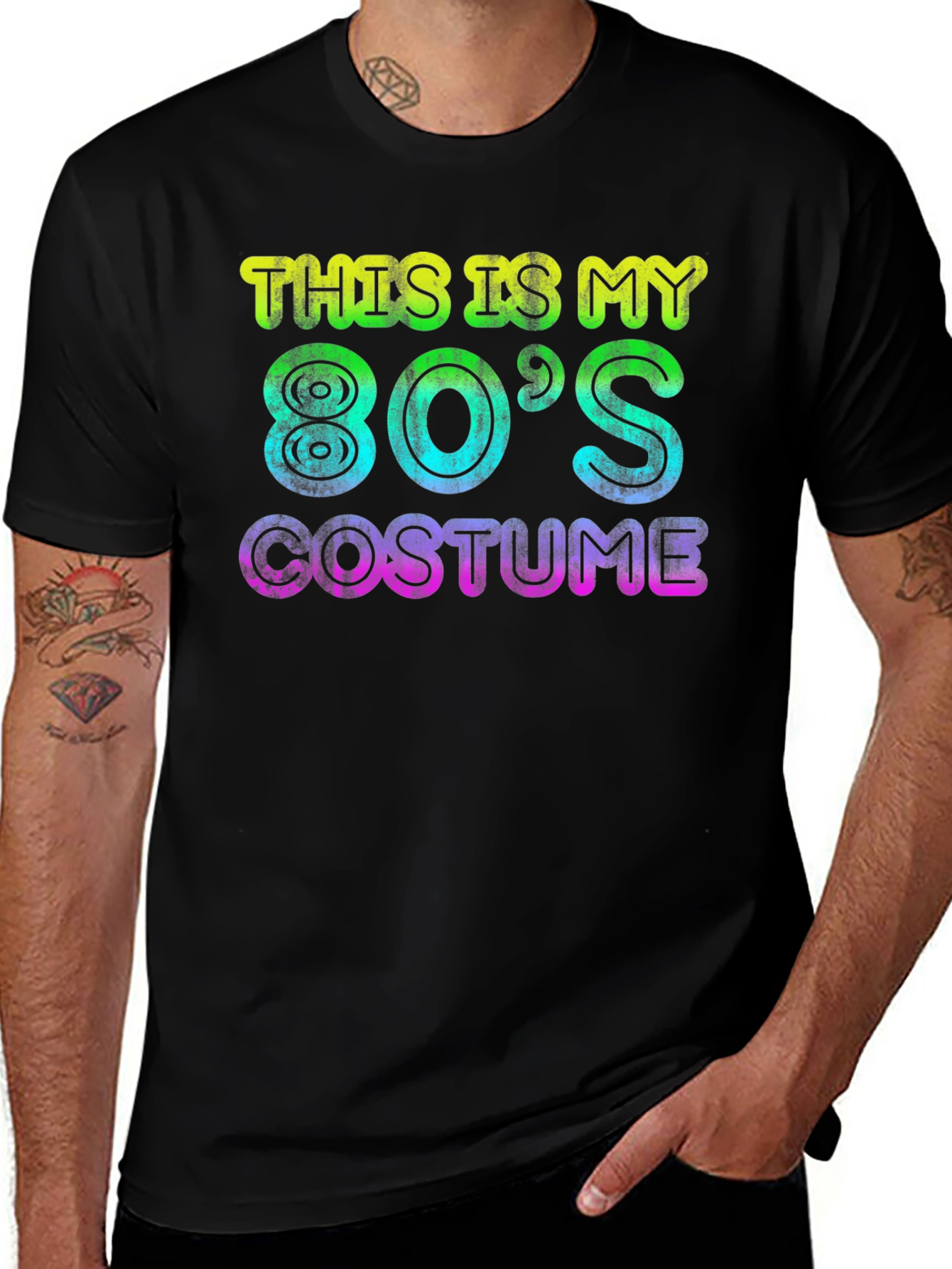 Variant 4 of 80's Costume T-Shirt - Retro Party Outfit
