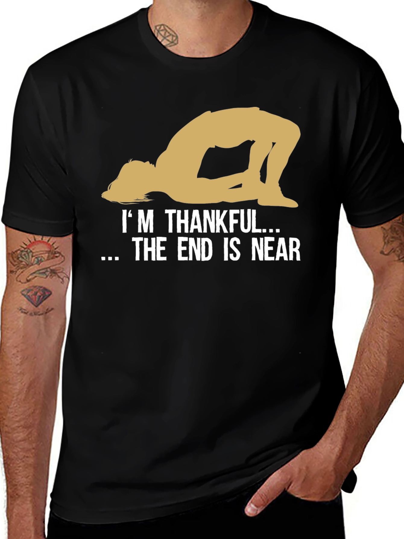 Variant 6 of Thankful End is Near Funny T-Shirt
