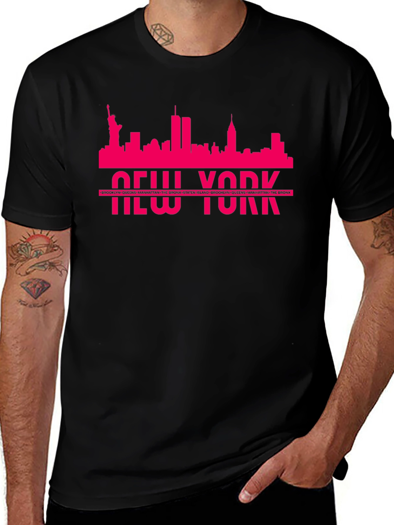 New York Cityscape Graphic Tee