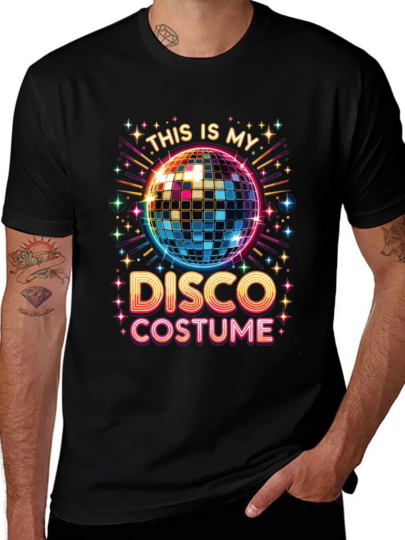 Variant 10 of Disco Costume T-Shirt - Party Ready!