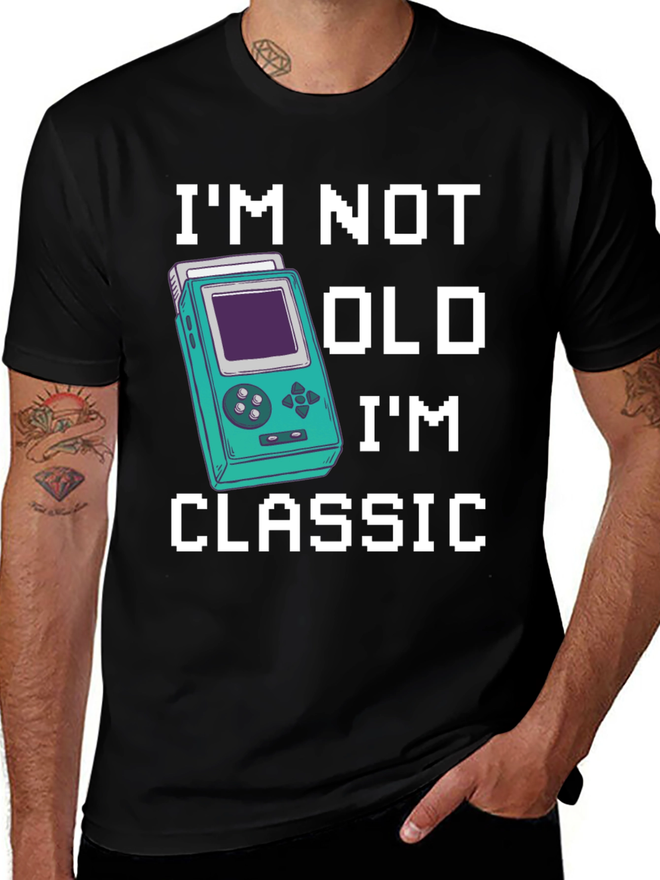 Variant 7 of I'm Not Old I'm Classic T-Shirt - Retro Gamer Style
