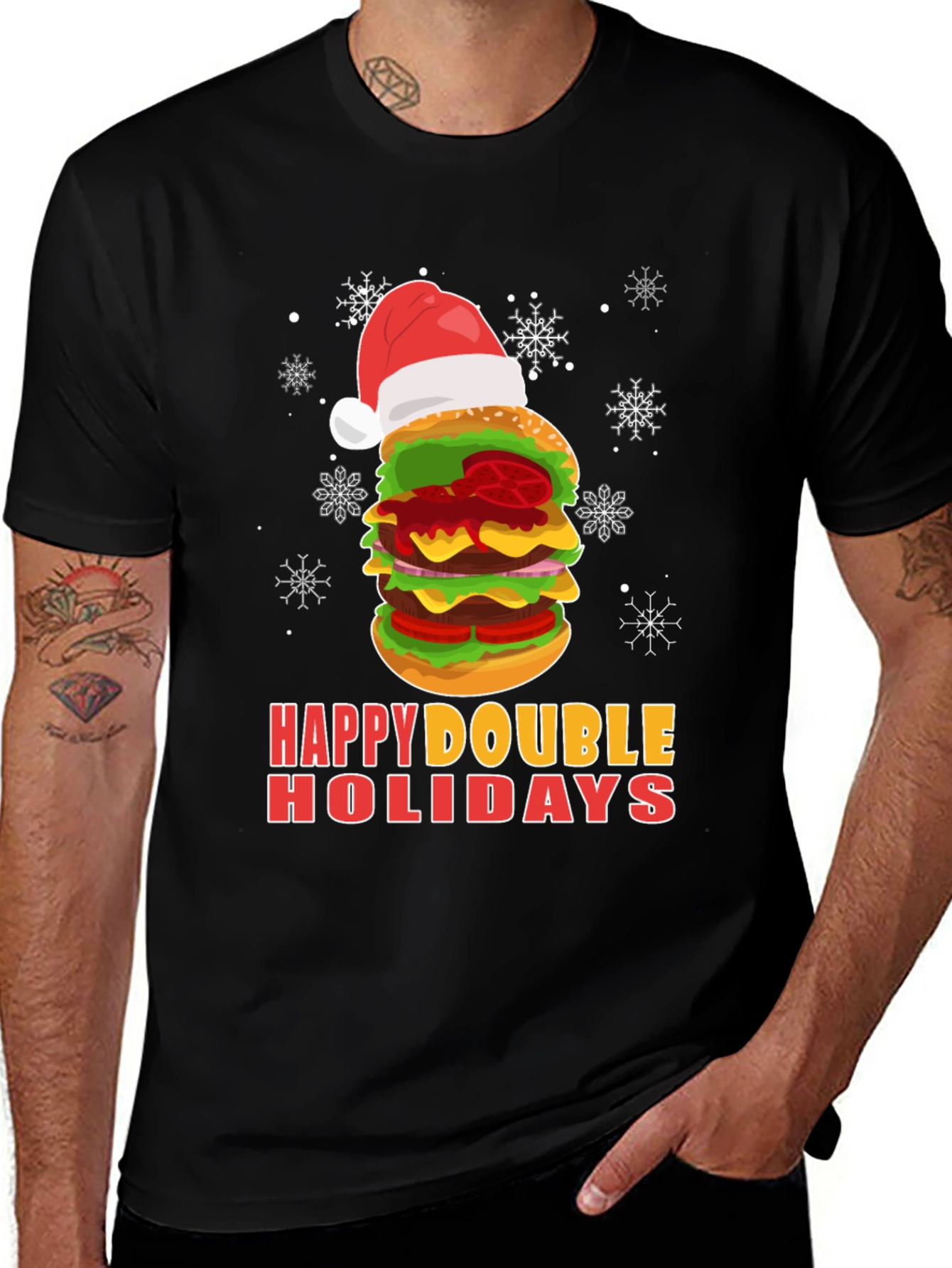 Variant 7 of Holiday Burger T-Shirt
