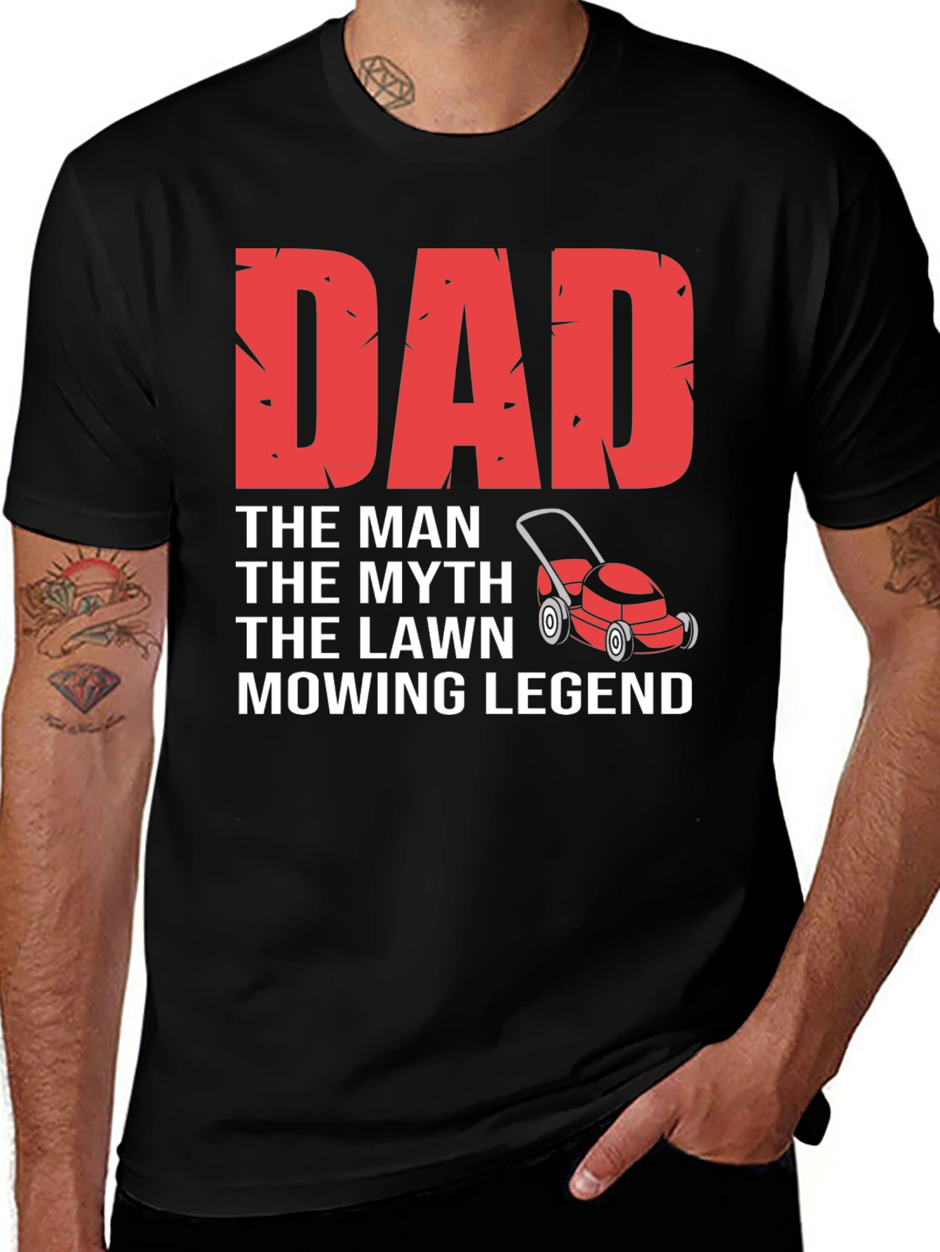 Variant 19 of Dad Mowing Legend T-Shirt