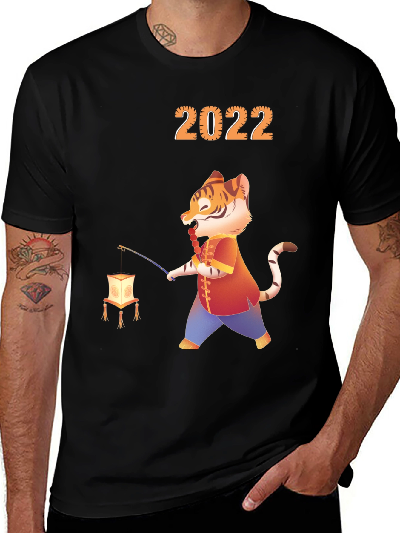 Year of the Tiger 2022 Graphic T-Shirt