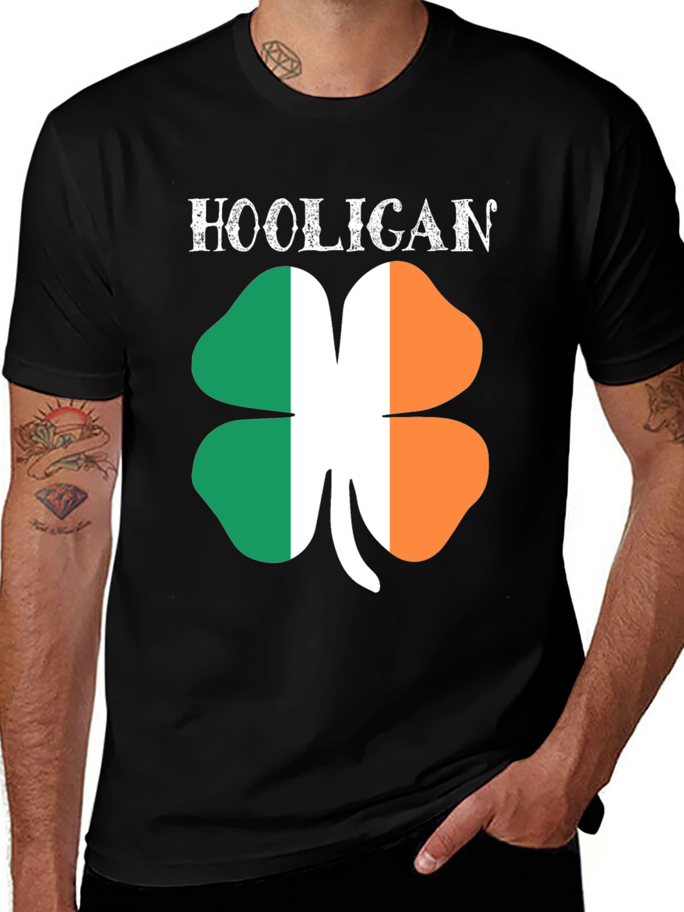 Irish Hooligan Shamrock T-Shirt