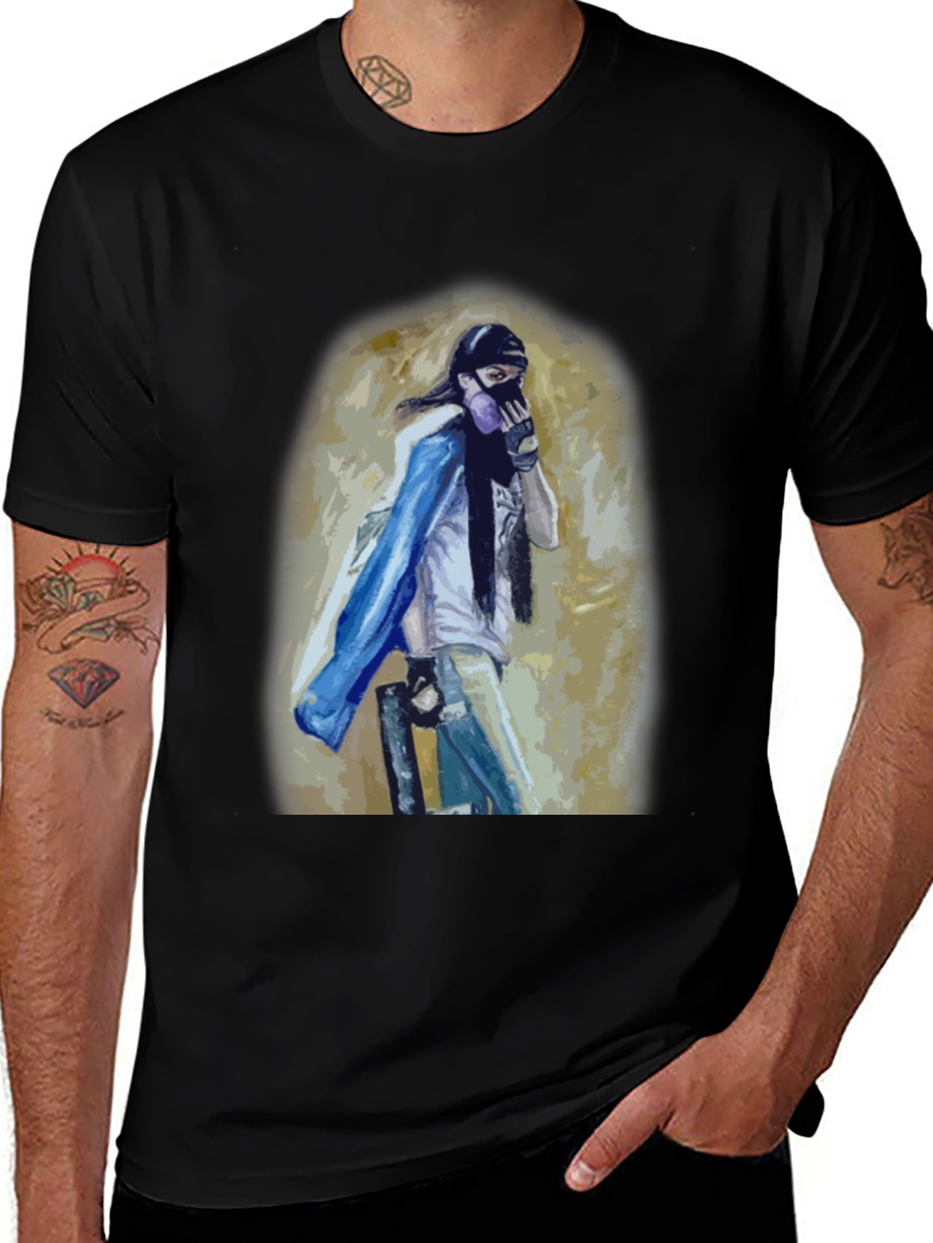 Variant 7 of Urban Graphic T-Shirt: Street Style Art