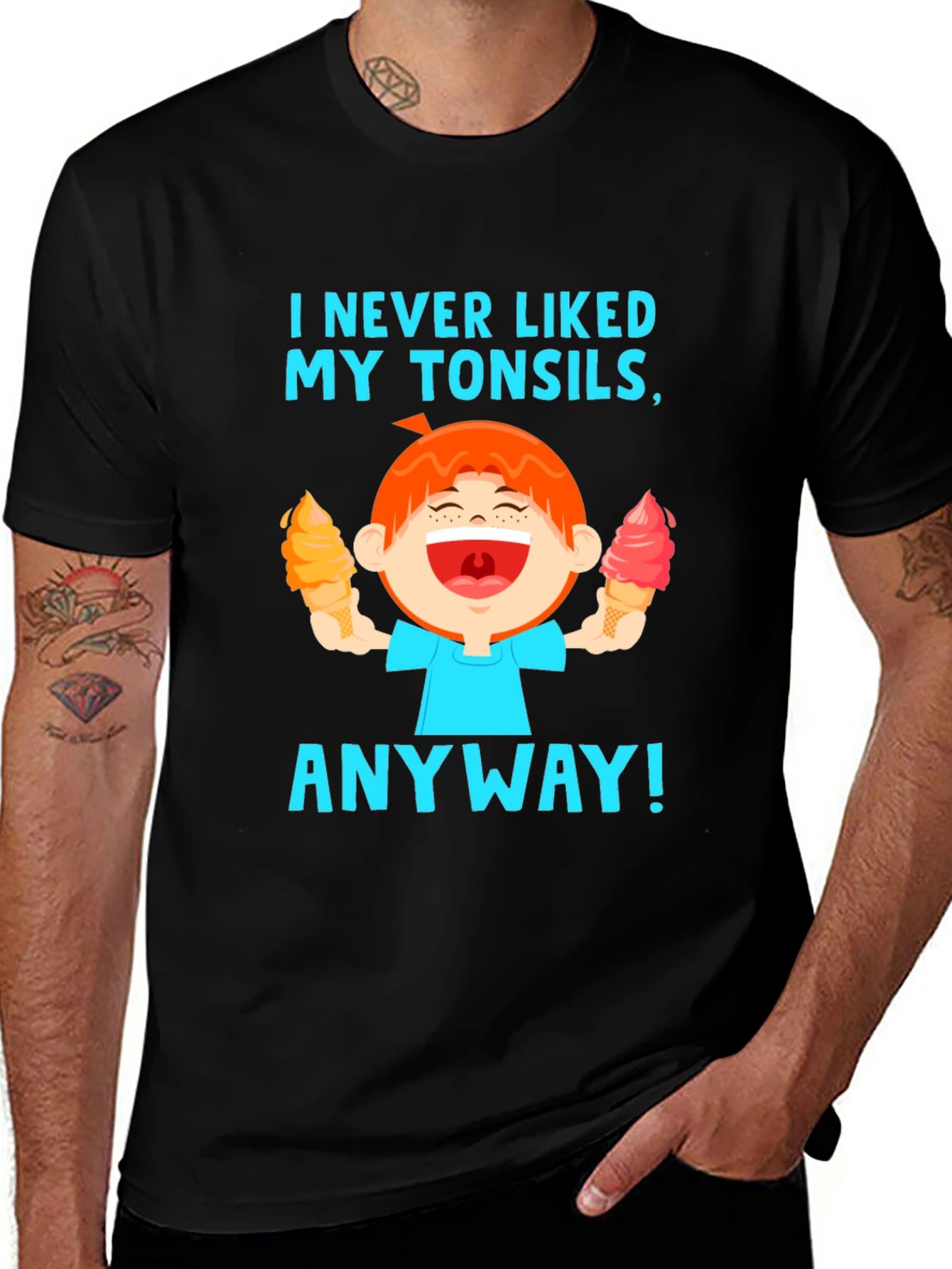 Variant 7 of Funny Tonsil Removal Ice Cream T-Shirt