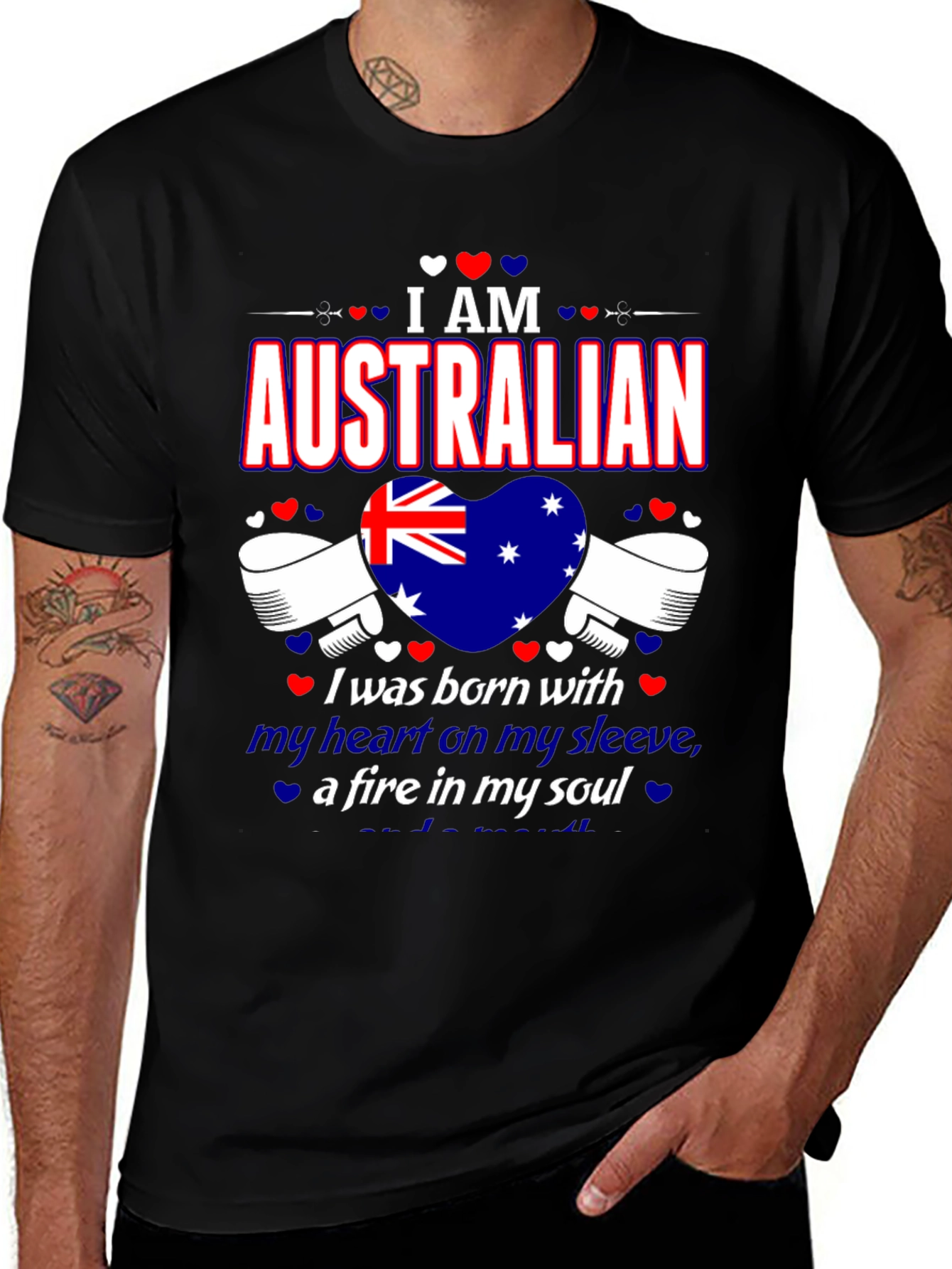 Australian Pride T-Shirt: Heart & Soul