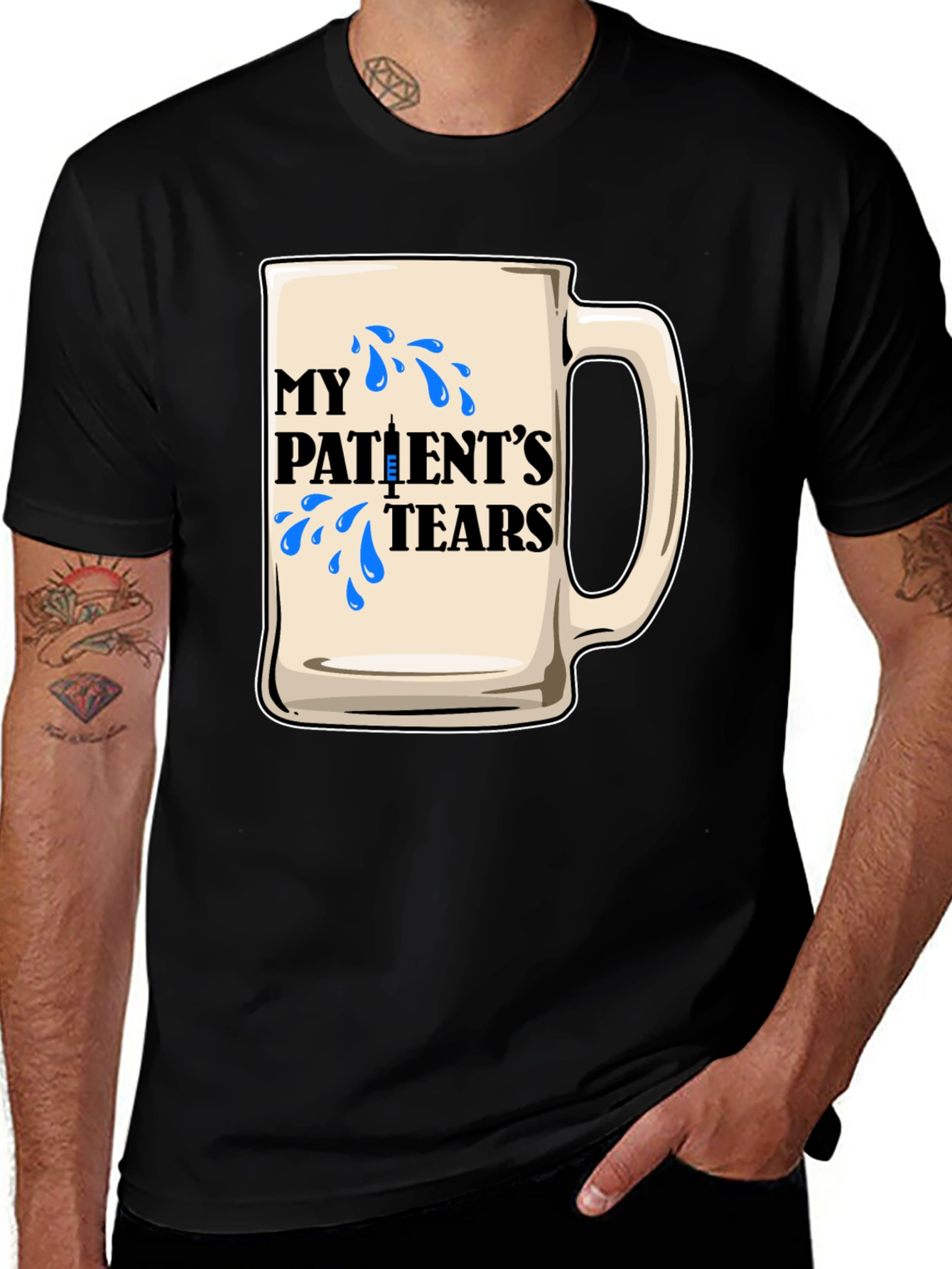Variant 3 of My Patient's Tears Graphic Novelty T-Shirt