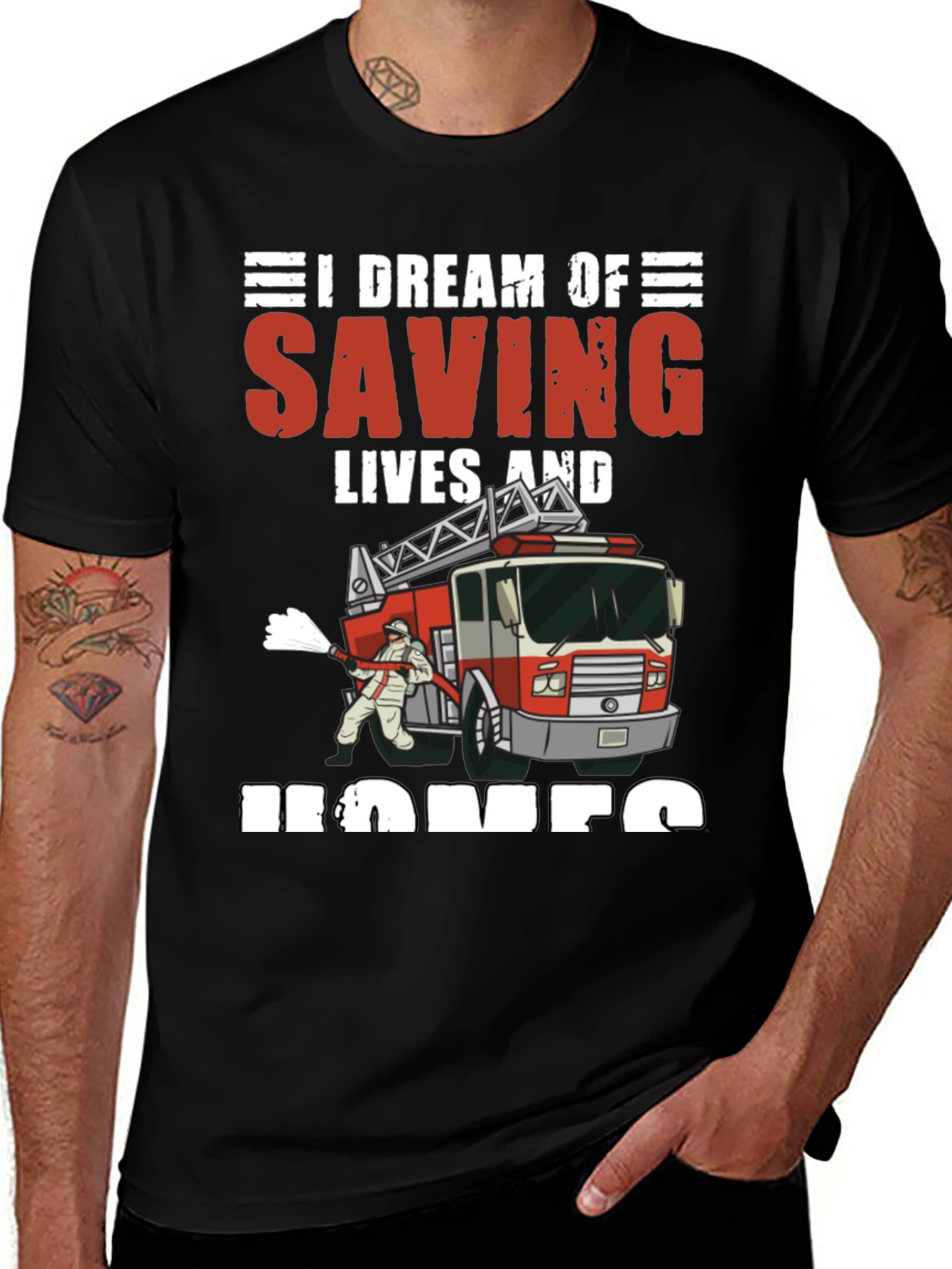 Variant 3 of Firefighter Dream T-Shirt
