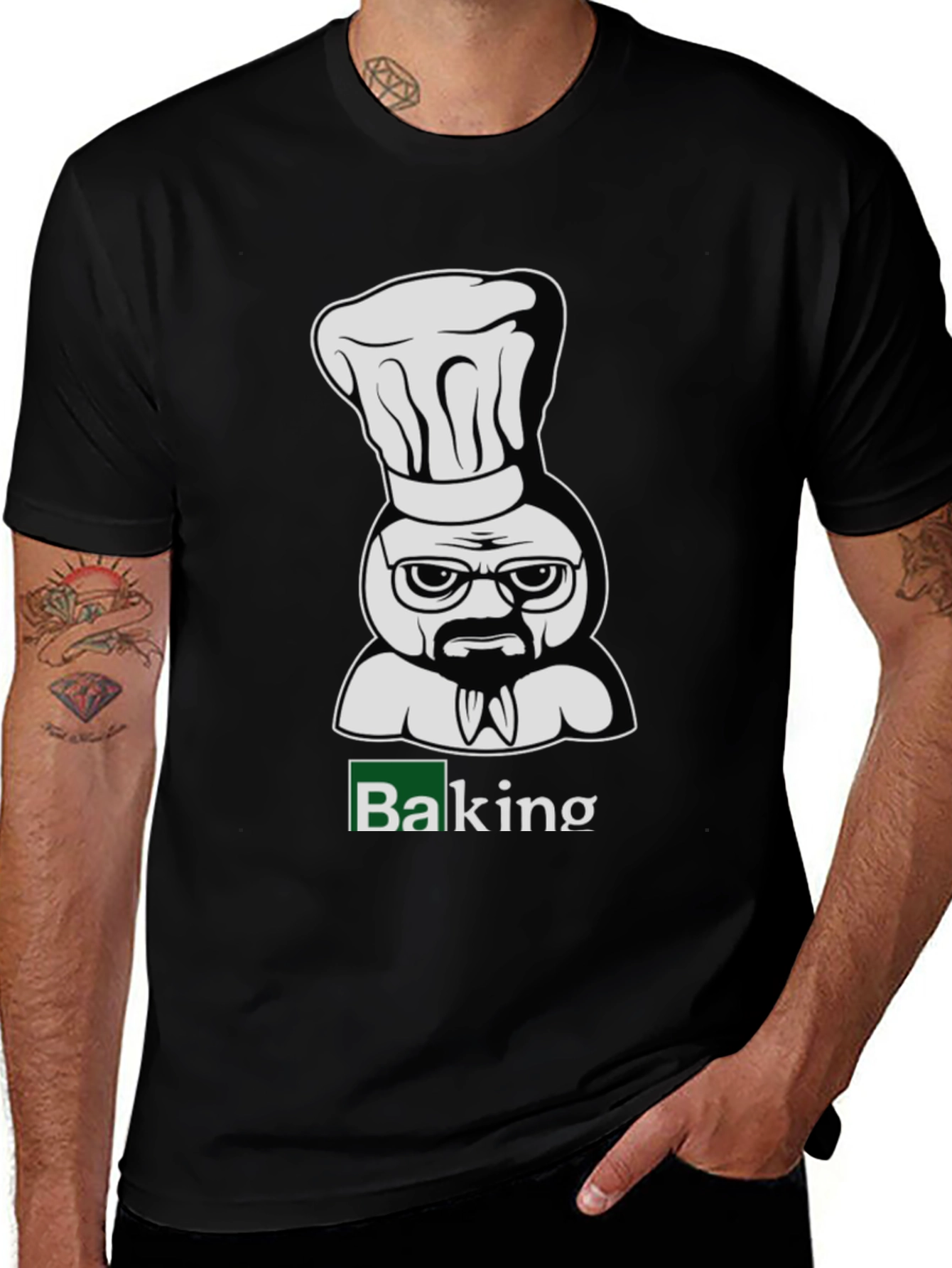 Variant 7 of Baking Bad Funny Chef T-Shirt