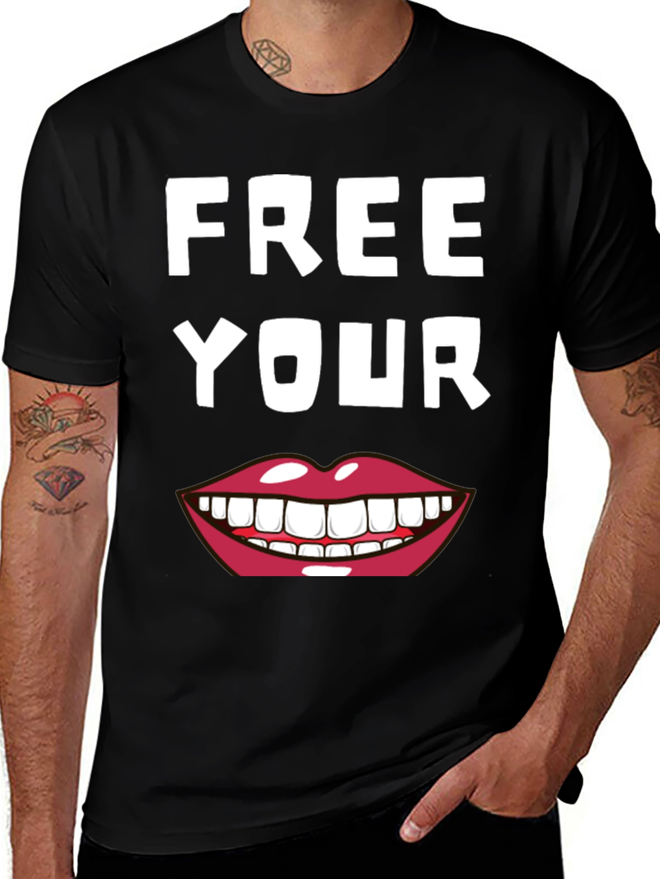 Variant 22 of Free Your Smile Graphic Tee