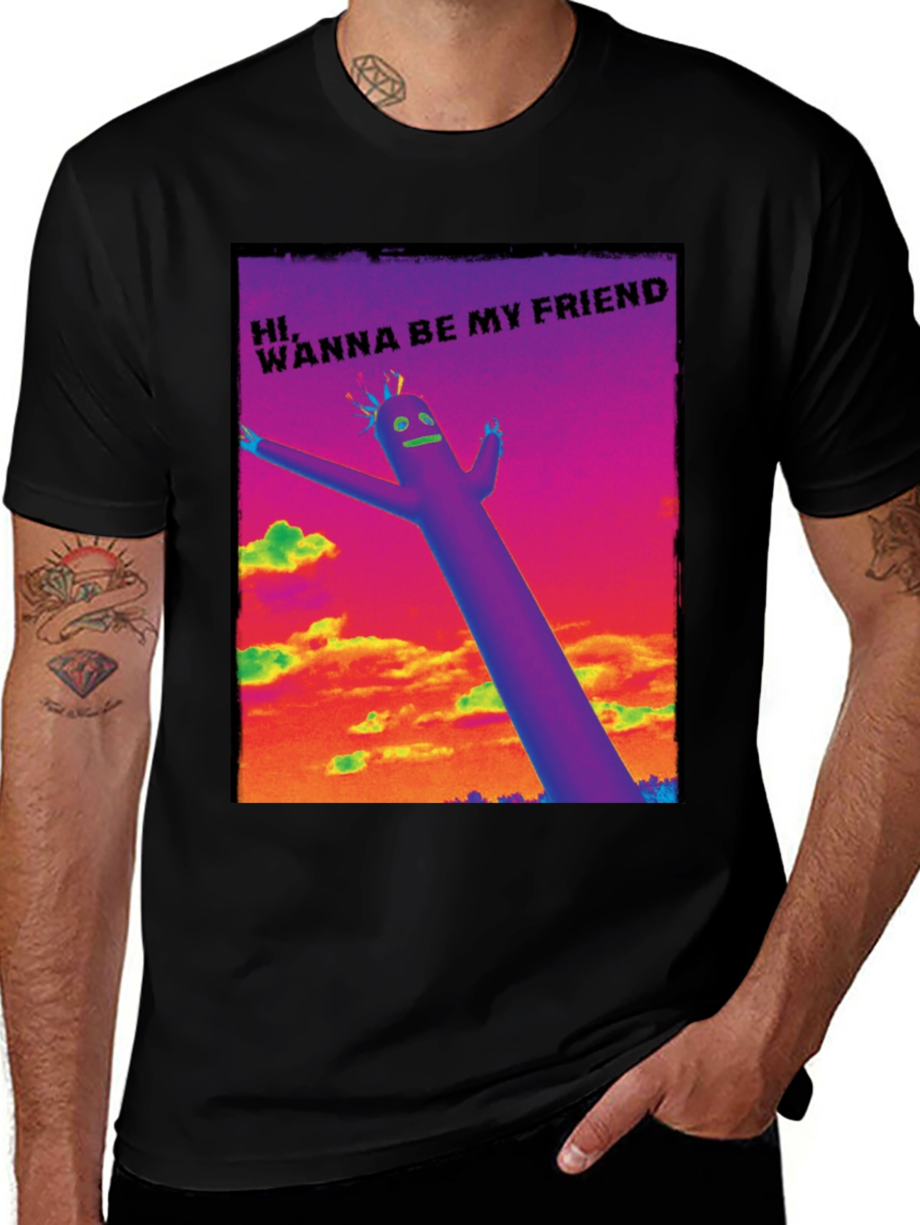 Variant 11 of Wacky Waving Inflatable Arm Flailing Tube Man T-Shirt