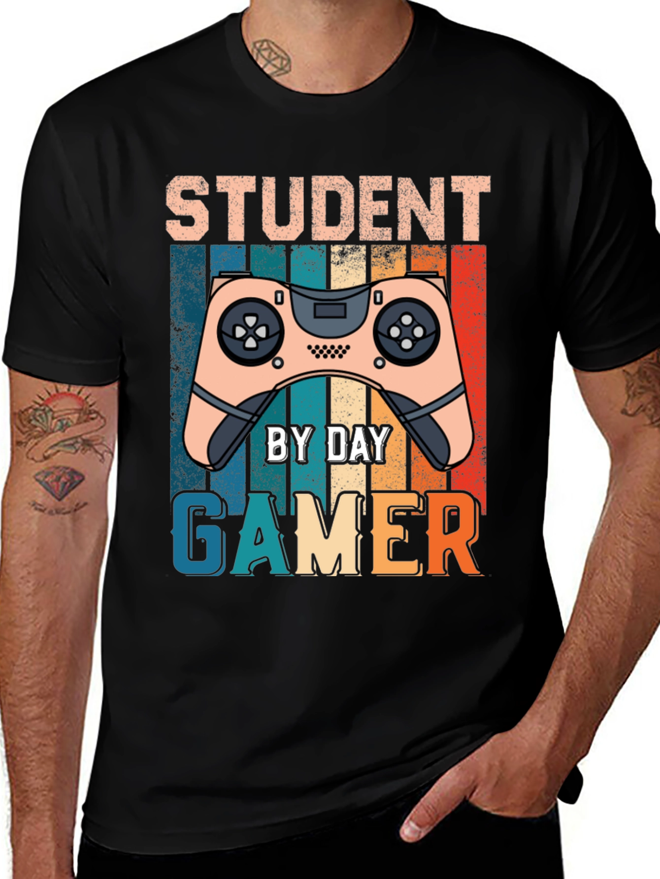 Variant 26 of Student By Day Gamer T-Shirt
