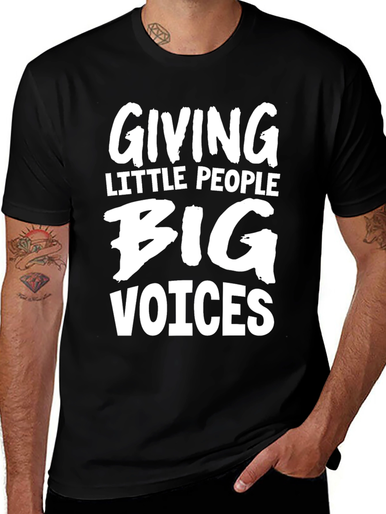 Giving Little People Big Voices Graphic Tee