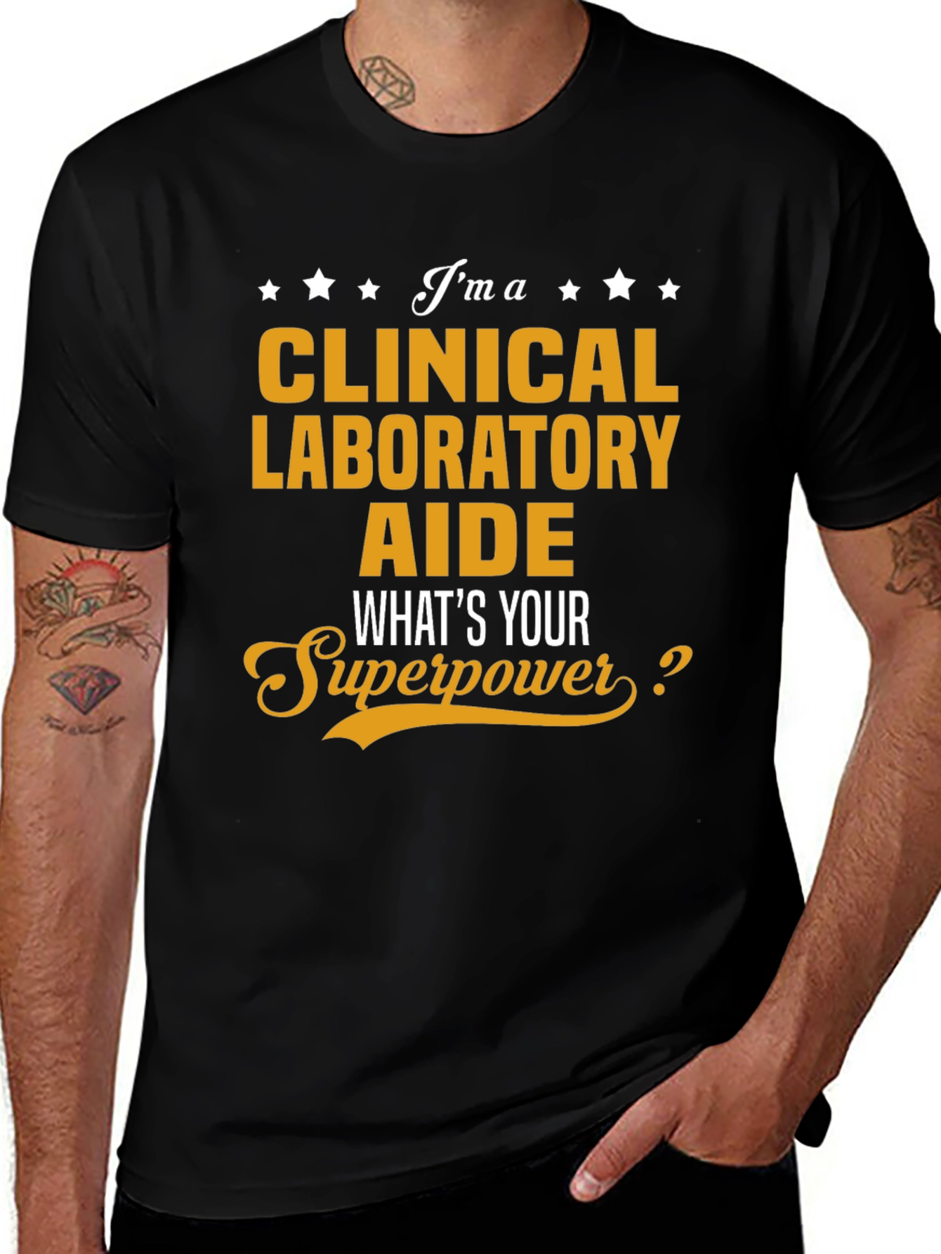 Clinical Laboratory Aide T-Shirt - What's Your Superpower?