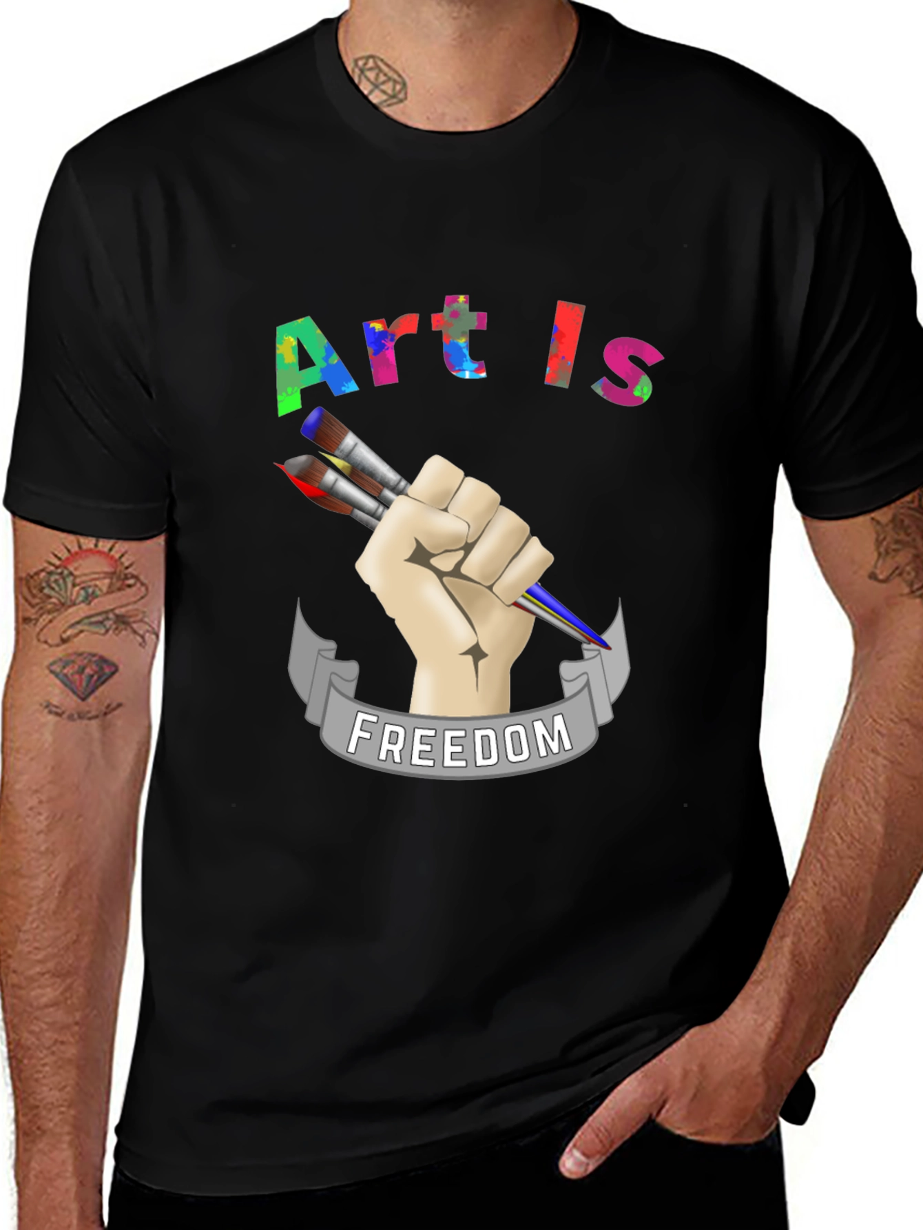 Variant 19 of Art Is Freedom Graphic Tee