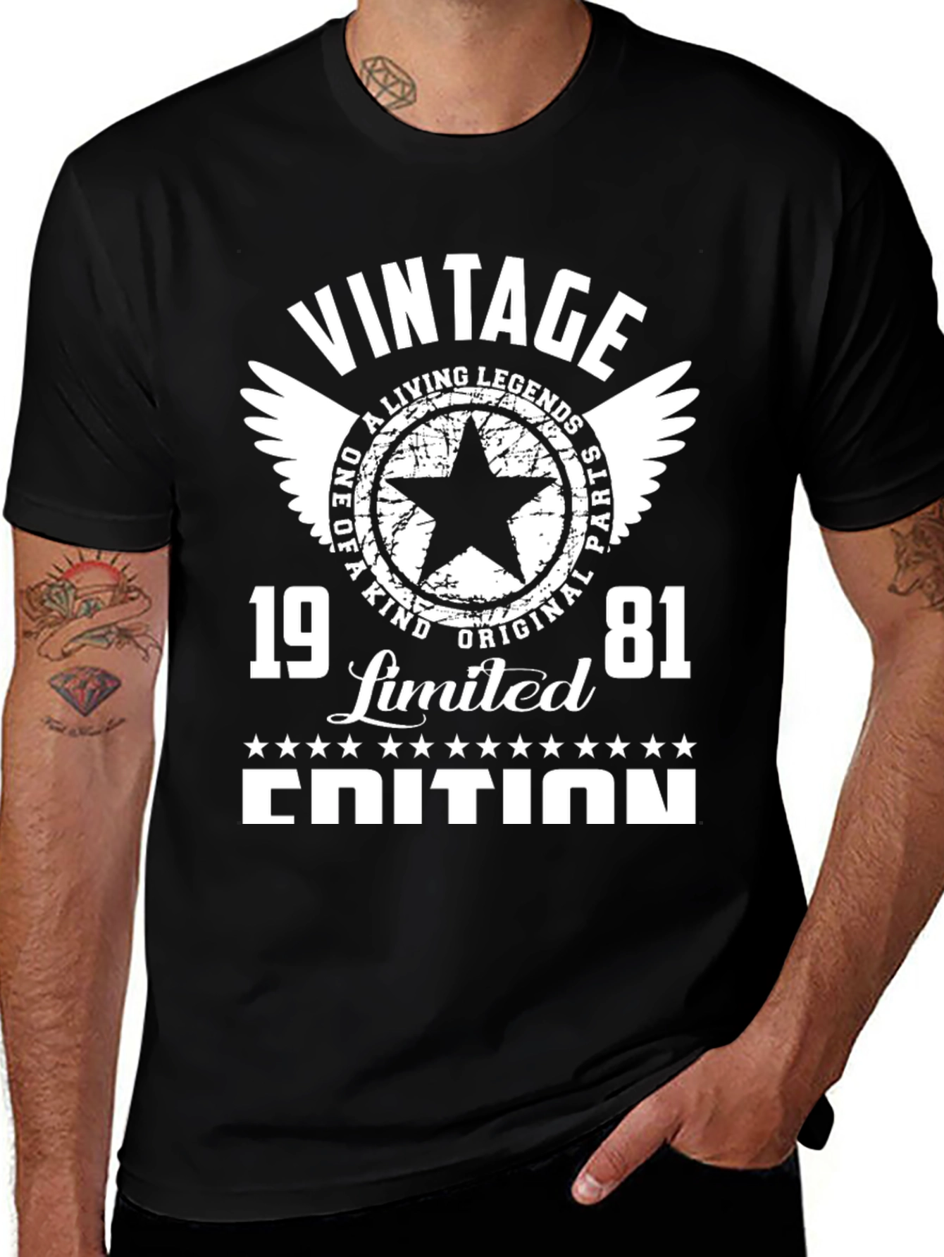 Variant 25 of Vintage 1981 Limited Edition T-Shirt