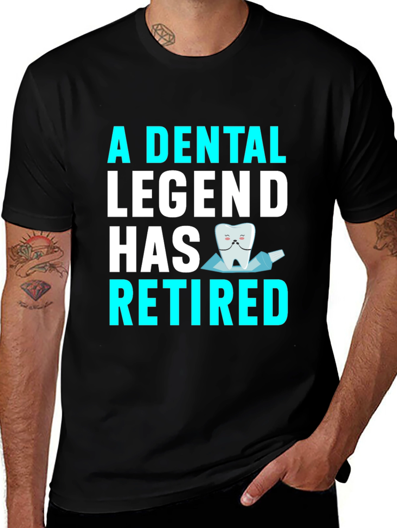 Variant 16 of Dental Legend Retired Graphic Tee