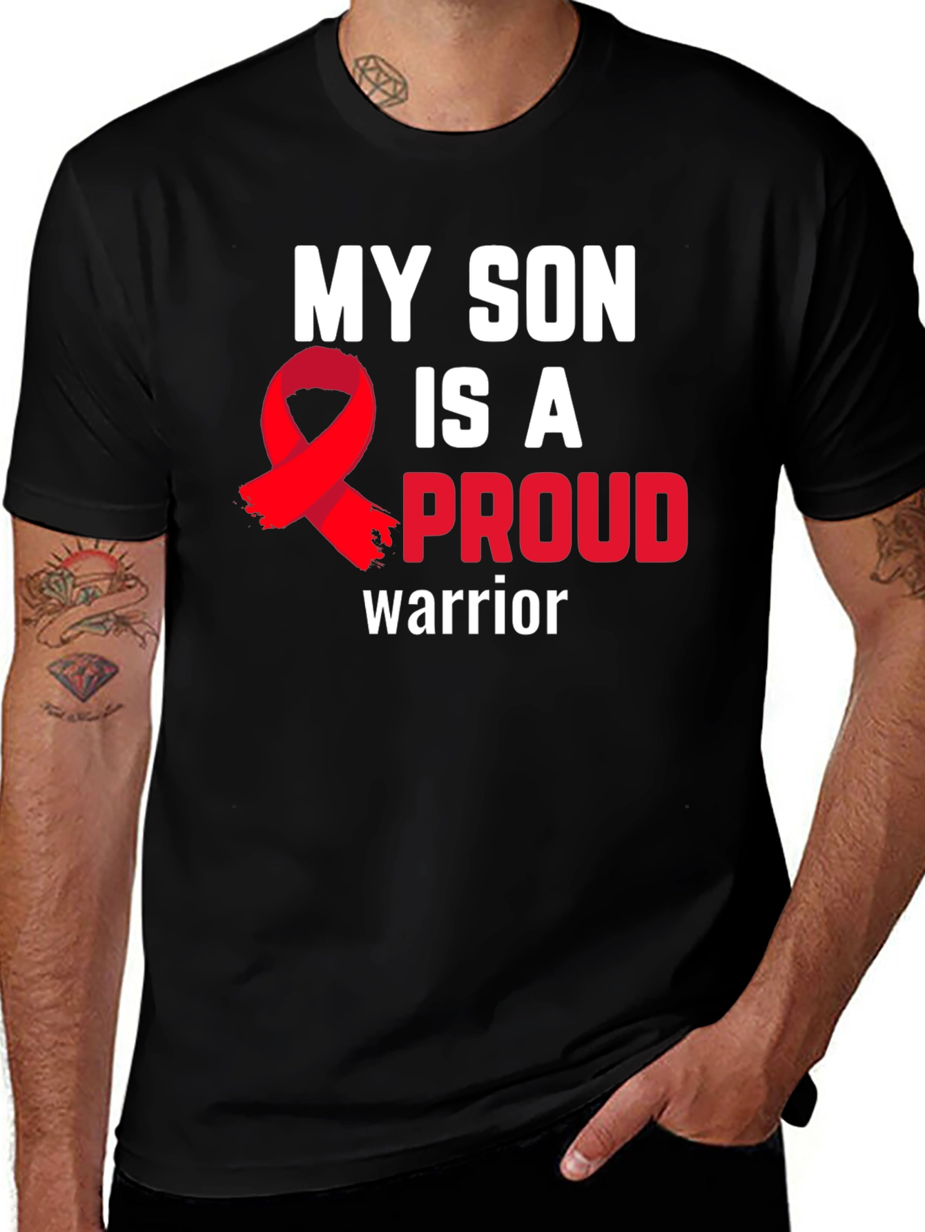 Variant 16 of My Son Is A Proud Warrior T-Shirt - Support