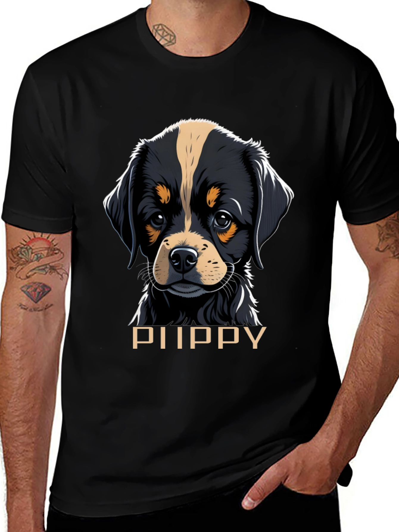 Variant 18 of Puppy Graphic T-Shirt