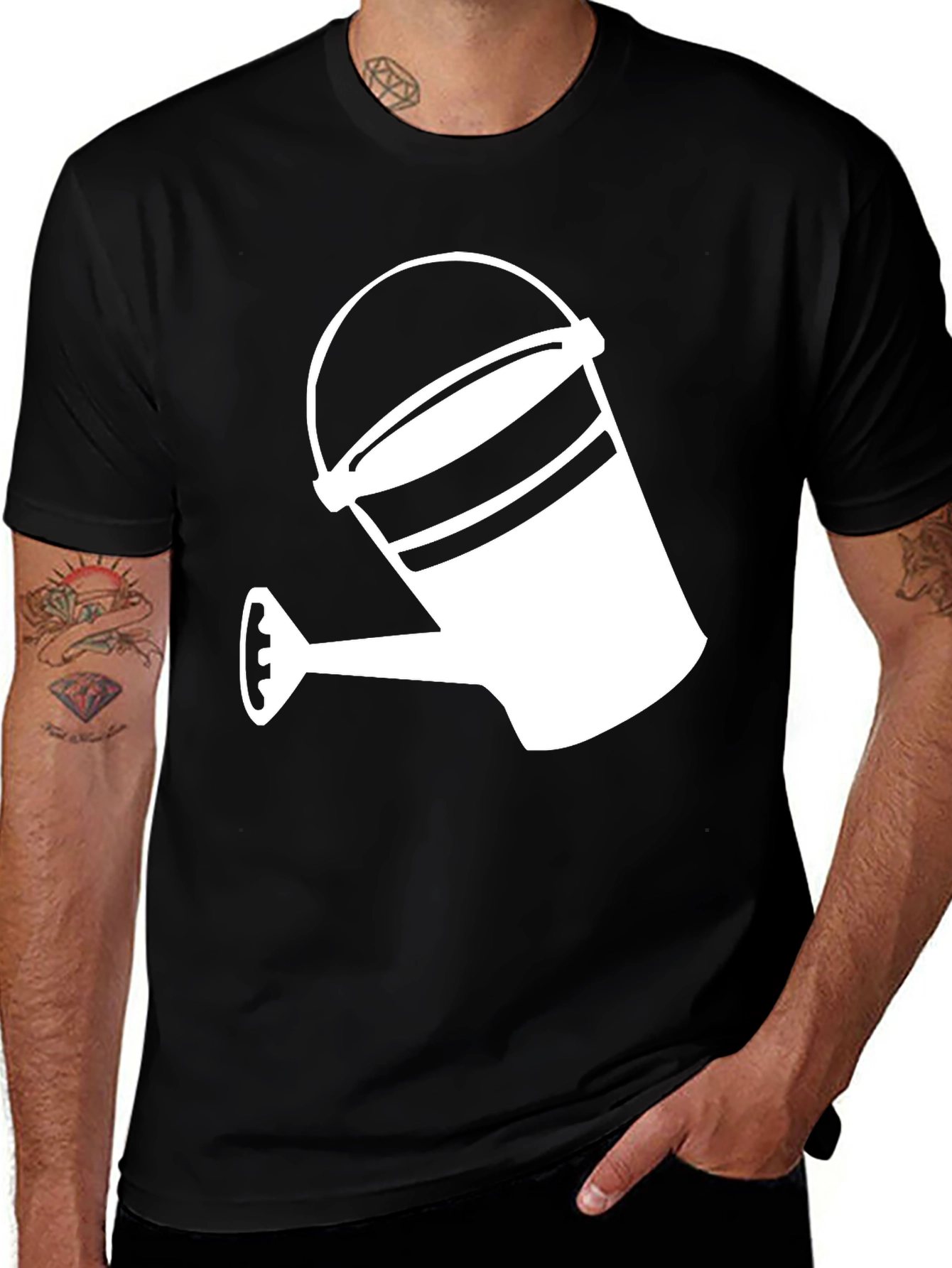 Variant 15 of Gardener's Delight: Watering Can Graphic Tee