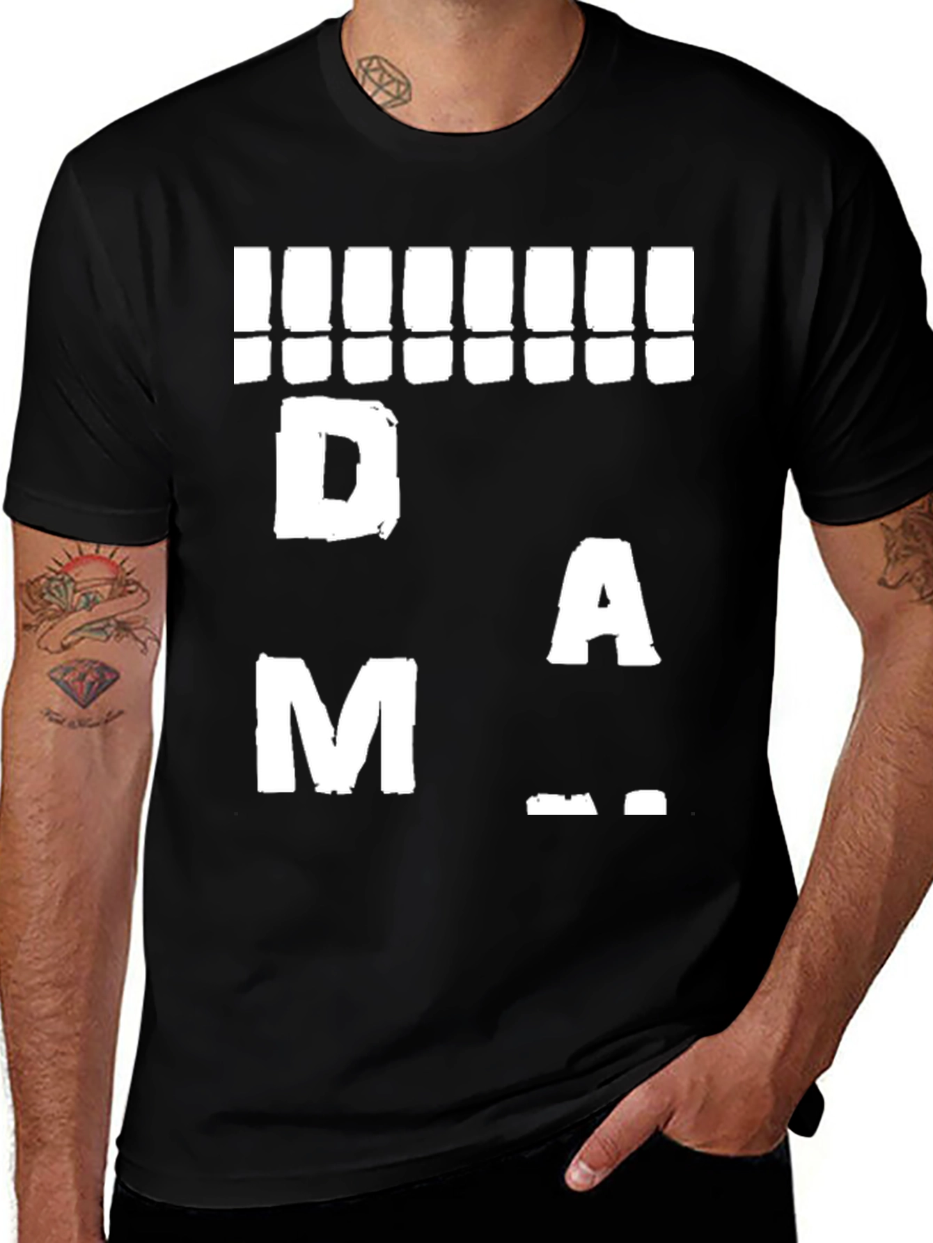 Variant 16 of DAM T-Shirt - Graphic Print, Casual Wear