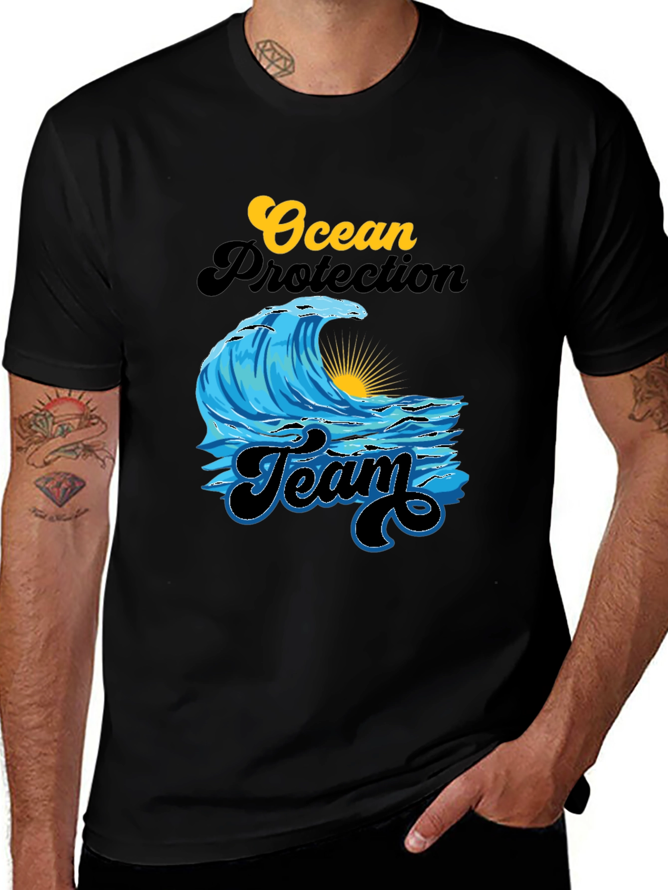 Variant 29 of Ocean Protection Team T-Shirt