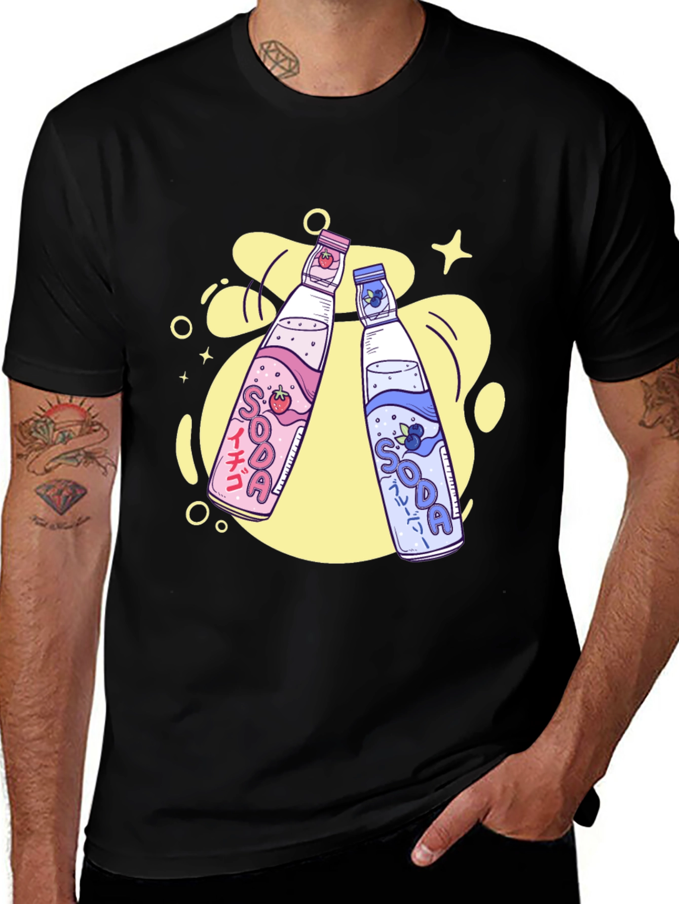 Variant 23 of Kawaii Soda Pop Graphic Tee - Unisex