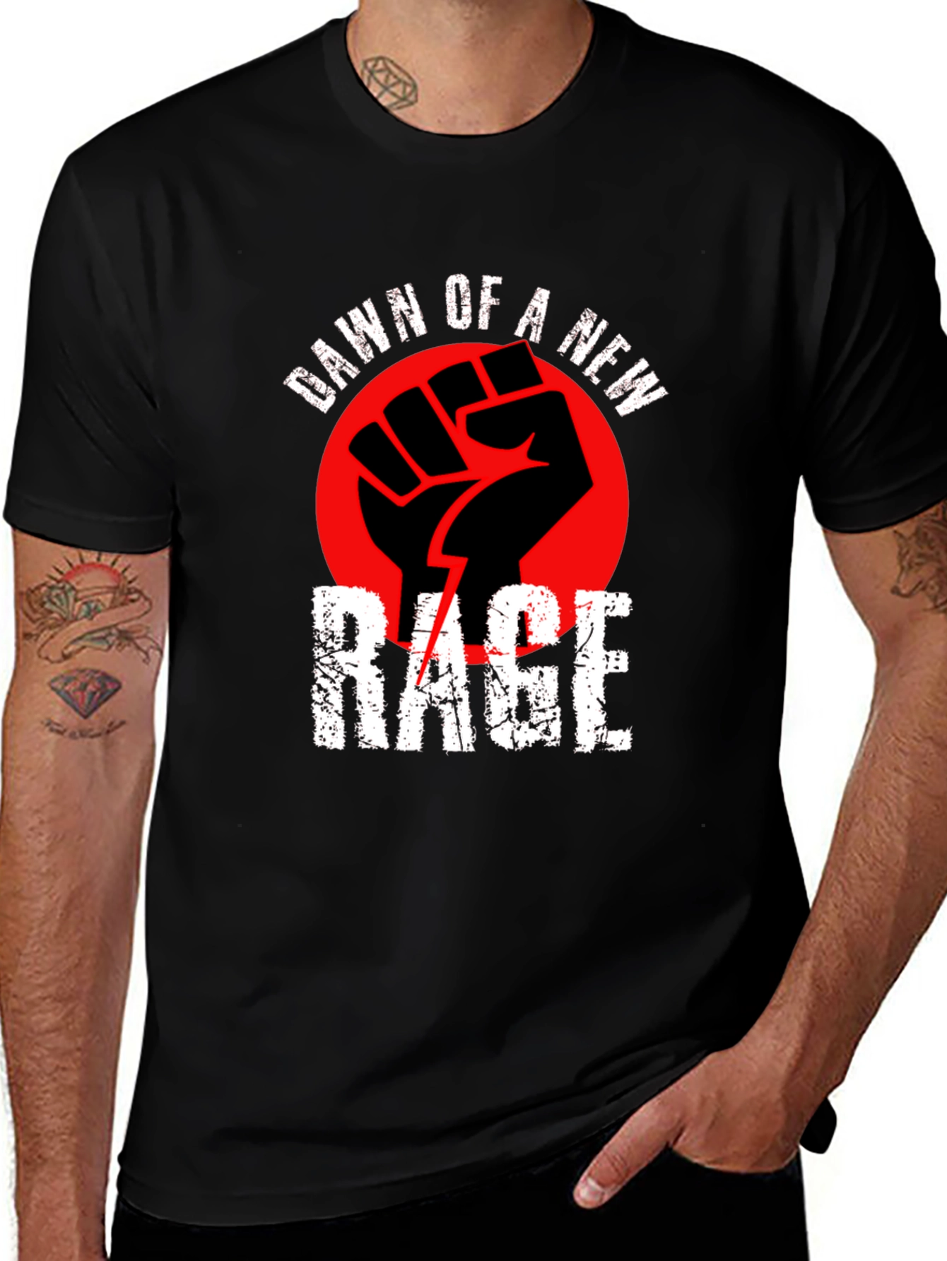 Variant 5 of Dawn Of A New Rage Graphic Tee