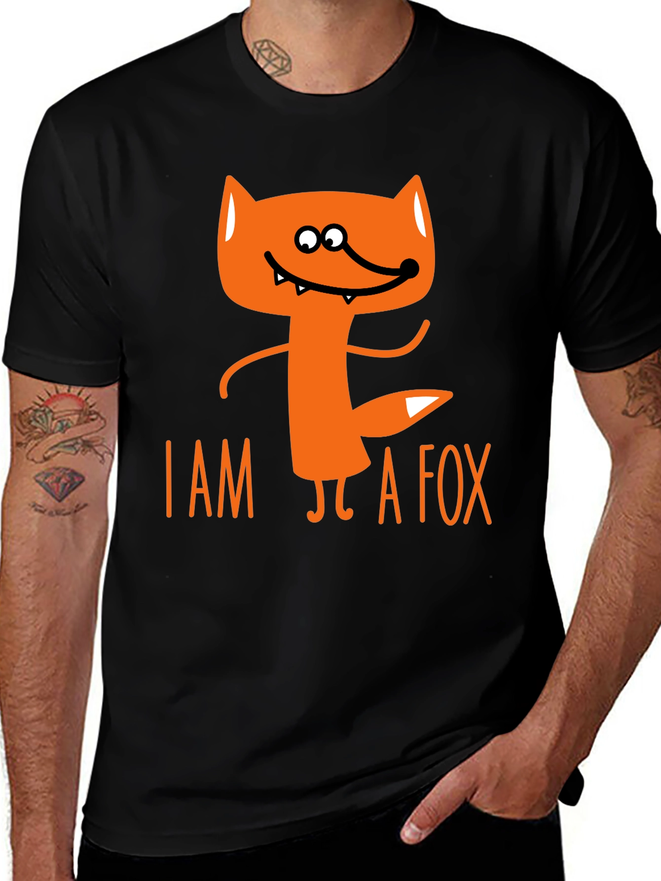 Variant 2 of I am a Fox T-Shirt - Novelty Animal Tee