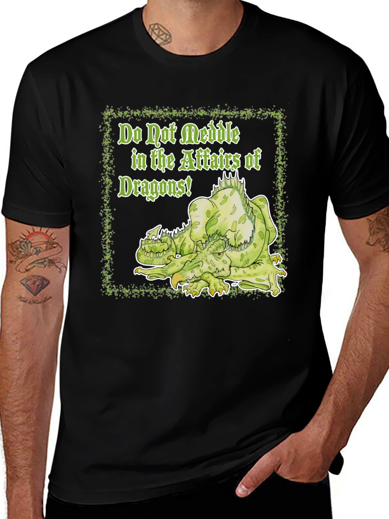Do Not Meddle Dragons T-Shirt