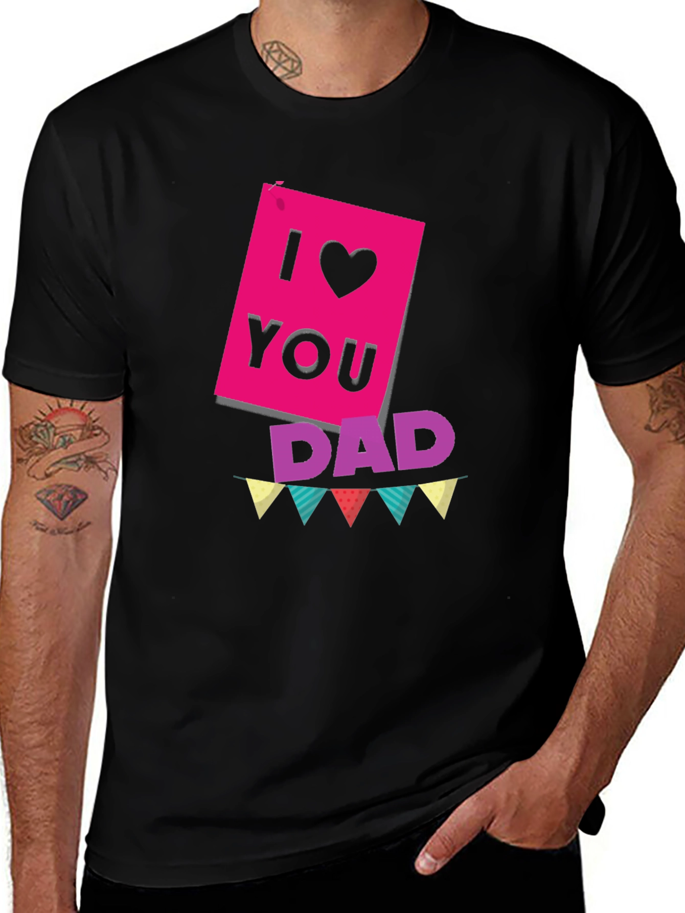 Variant 5 of I Love You Dad T-Shirt